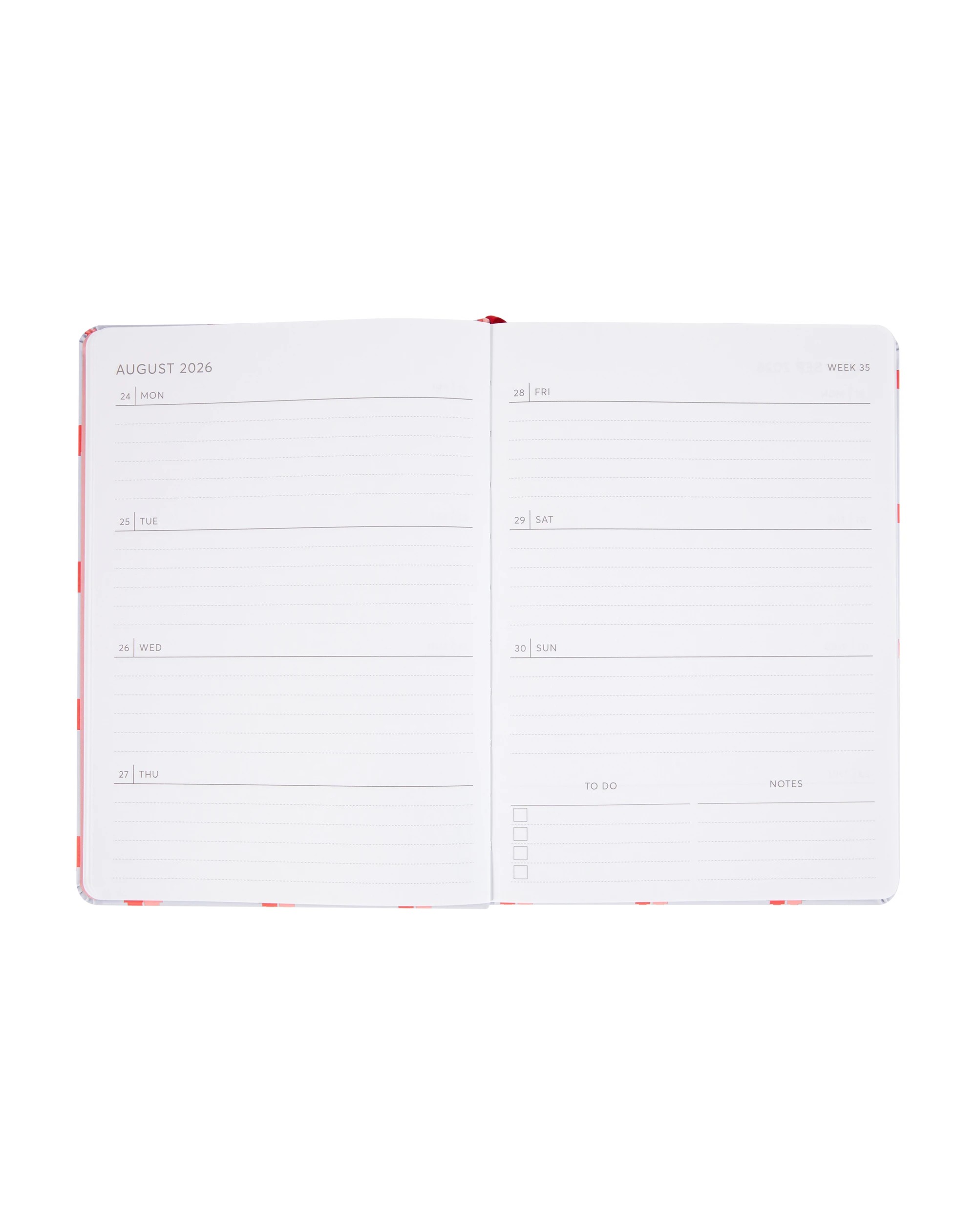 2 26/27 Weekly Diary - Heart, 2 of 8