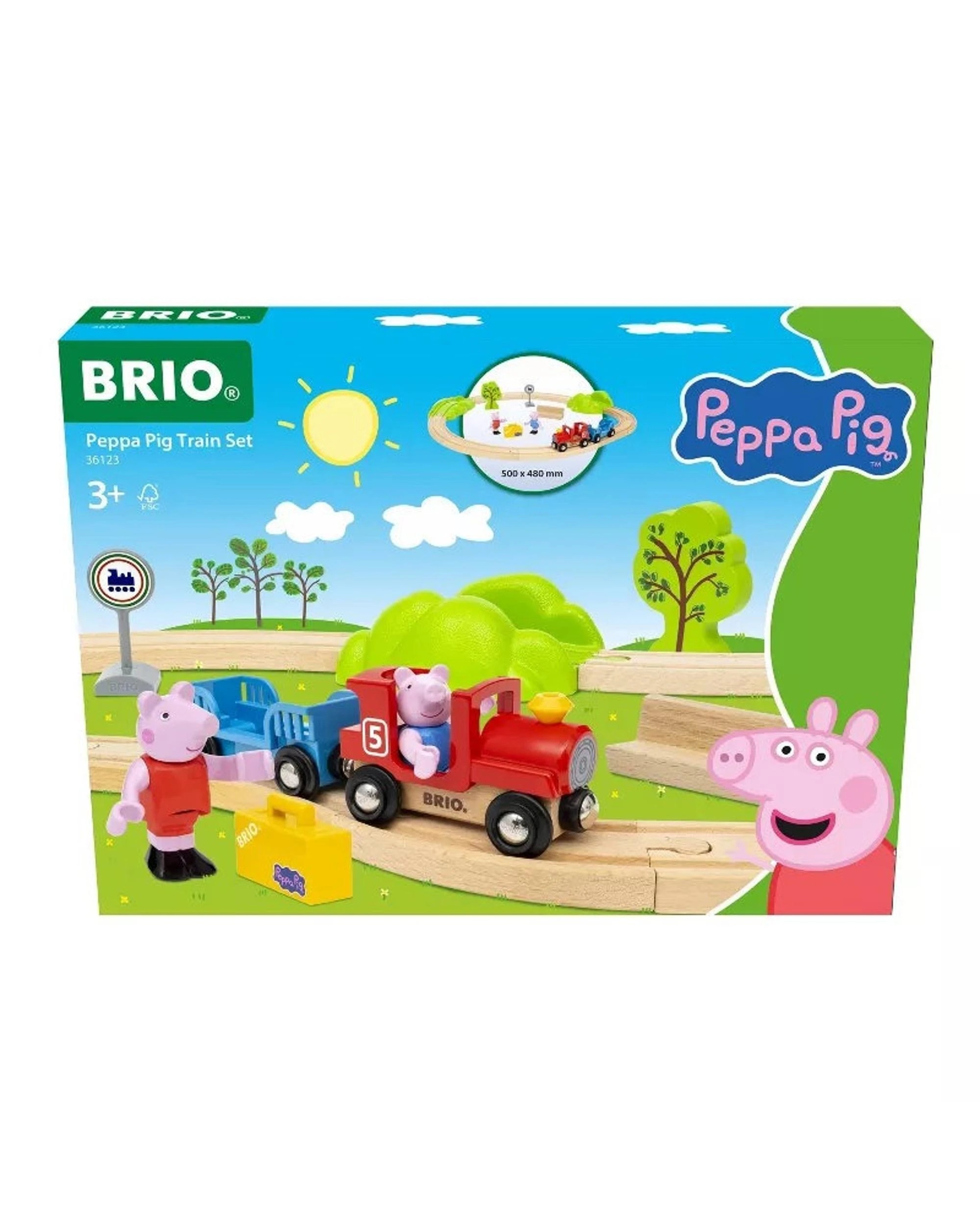 1 Brio Peppa Pig 18 Pieces Train Set, 1 of 8