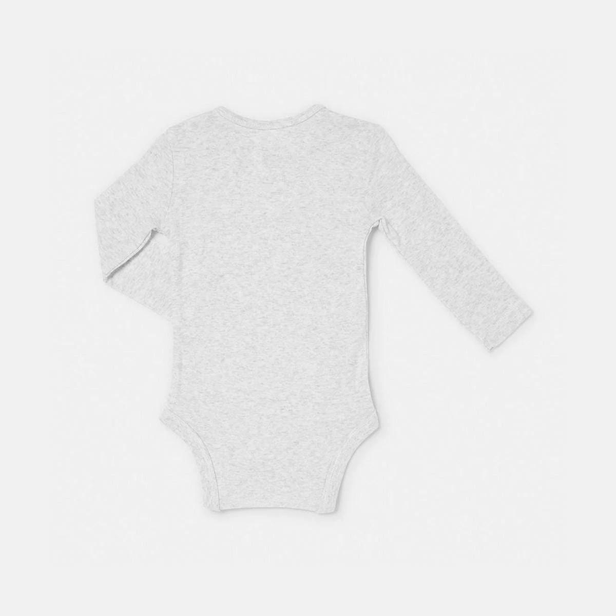 2 Everyday Long Sleeve Bodysuit Whitmarl A, 2 of 3