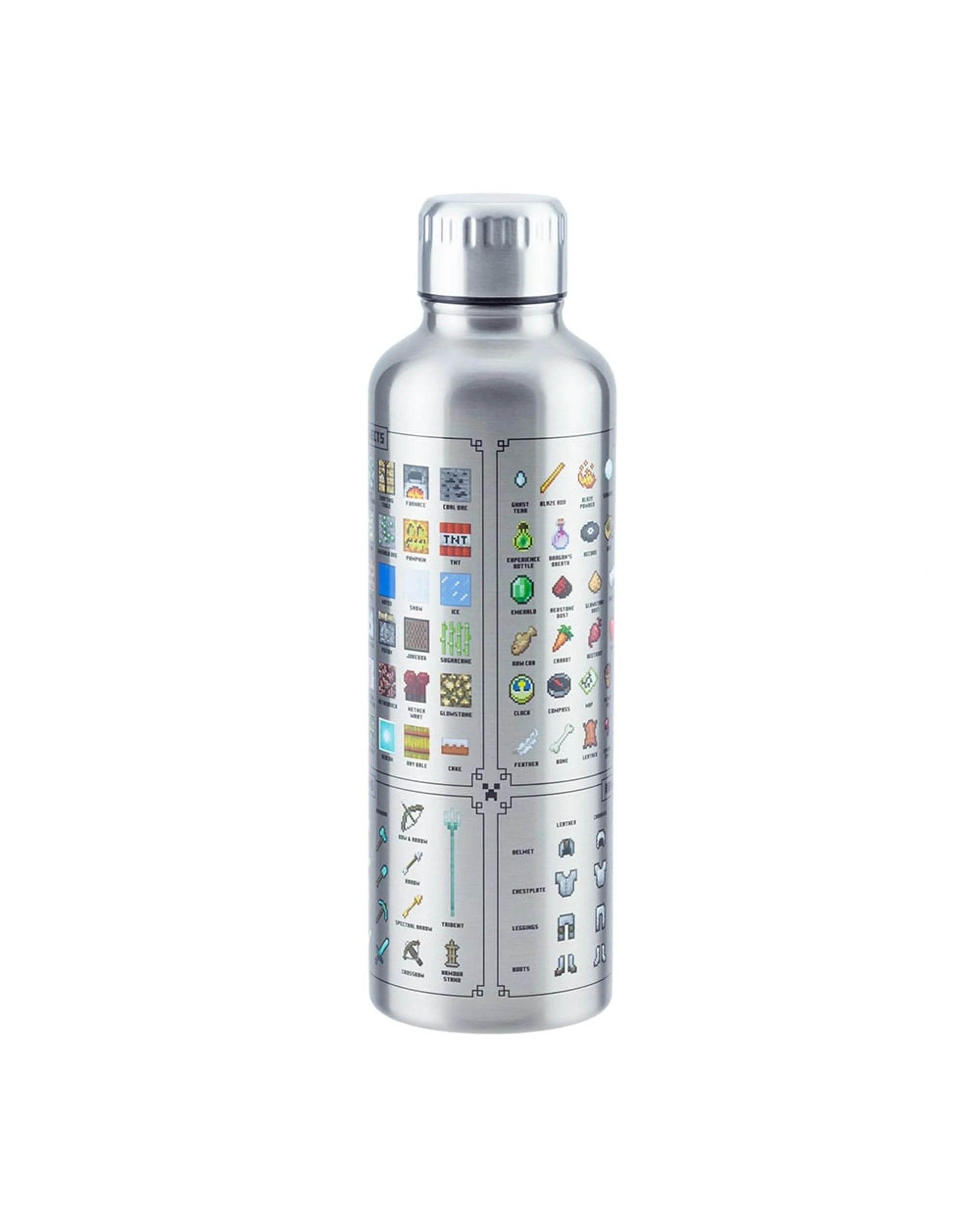 2 Paladone Minecraft Metal Water Bottle, 2 of 3
