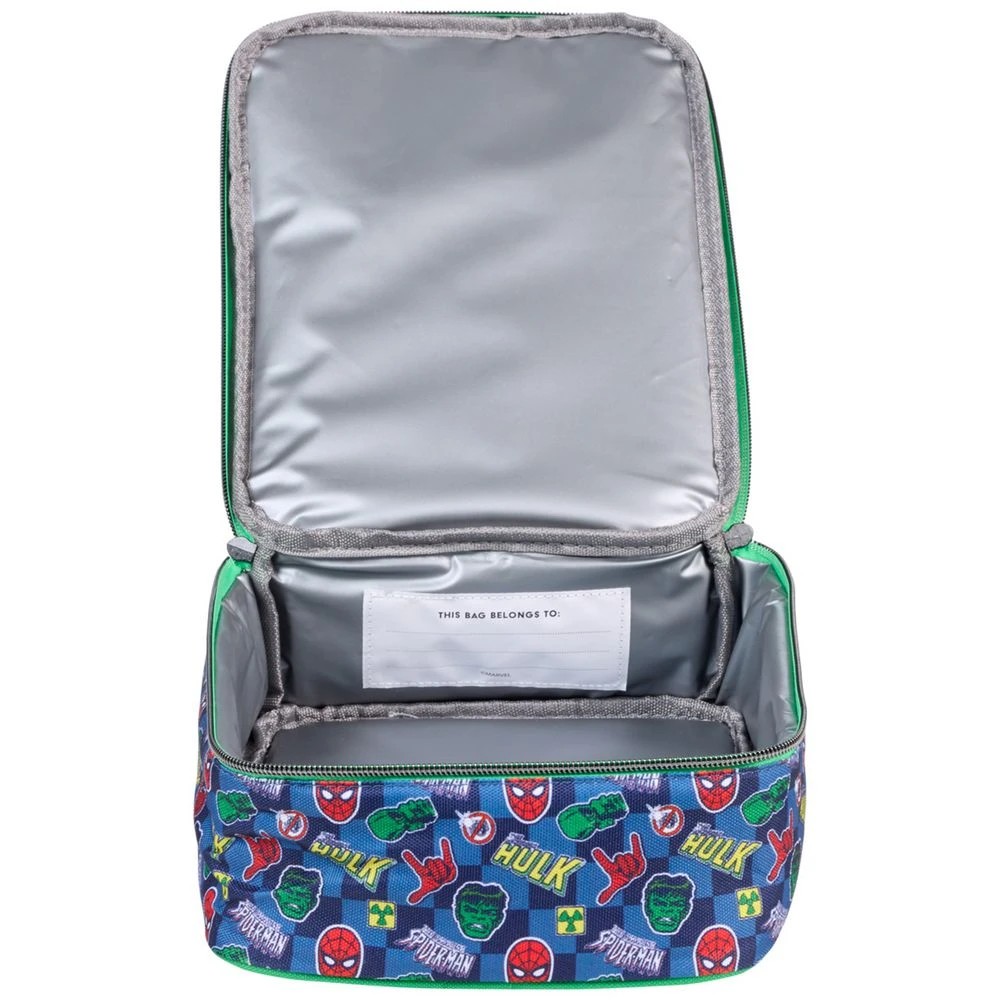 2 Hulk vs Spiderman Insulated Lunch Bag, 2 of 2