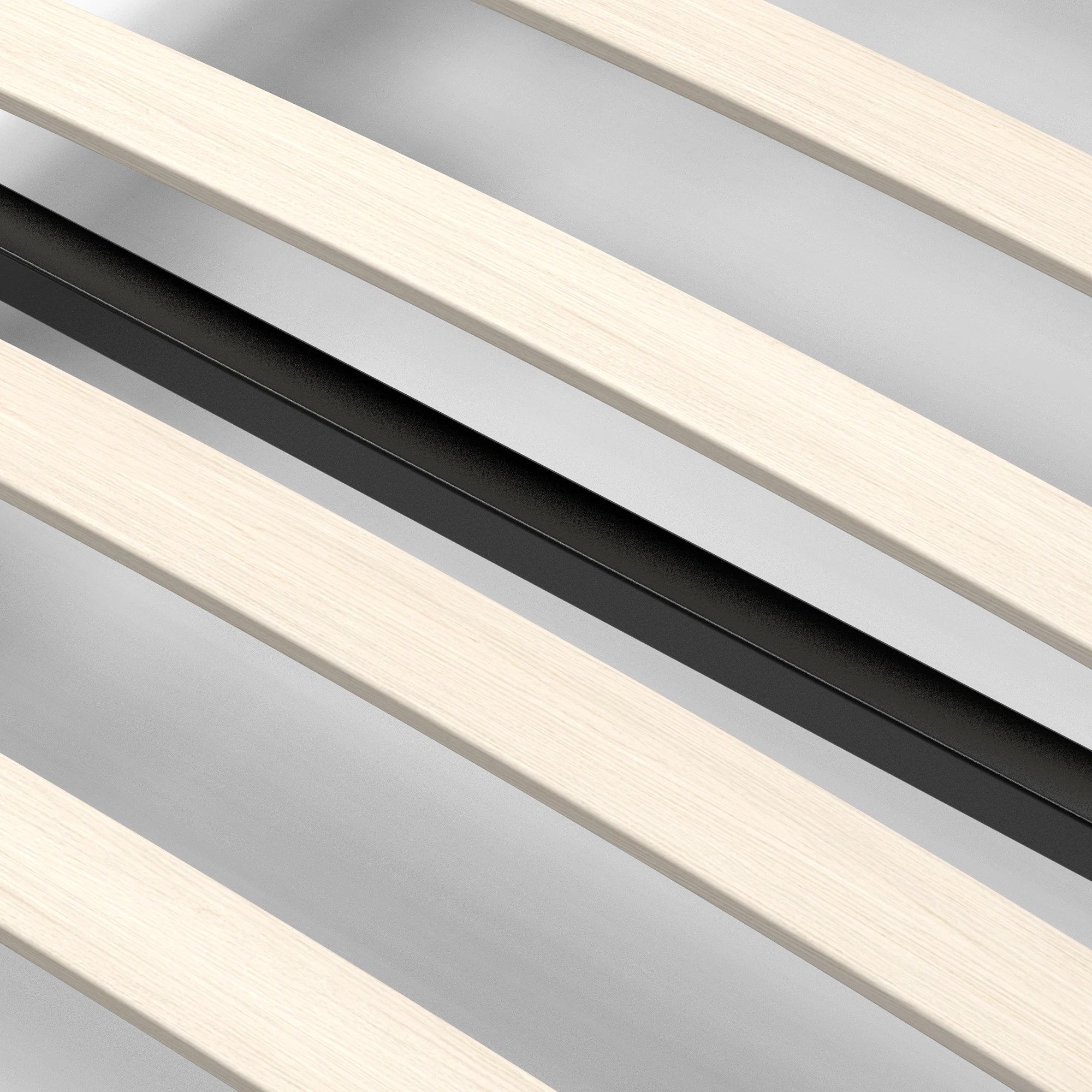 9 Alfordson Bed Frame Single Size Mattress Base Foundation Fabric Basel - Charcoal, 9 of 10