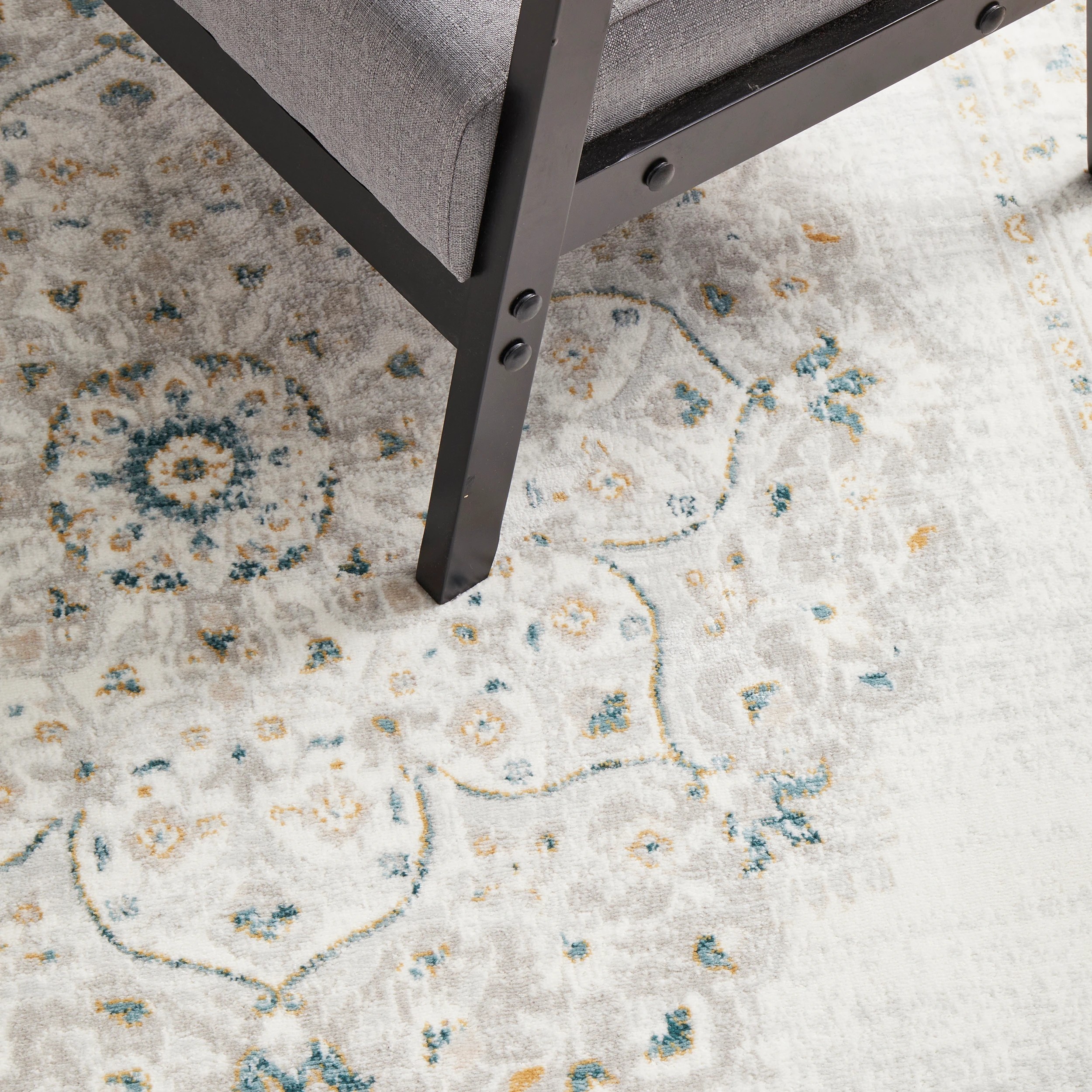 3 Common Ground Rugs Passion 77 230x160cm - Medium Bedroom Rug - Grey, 3 of 8