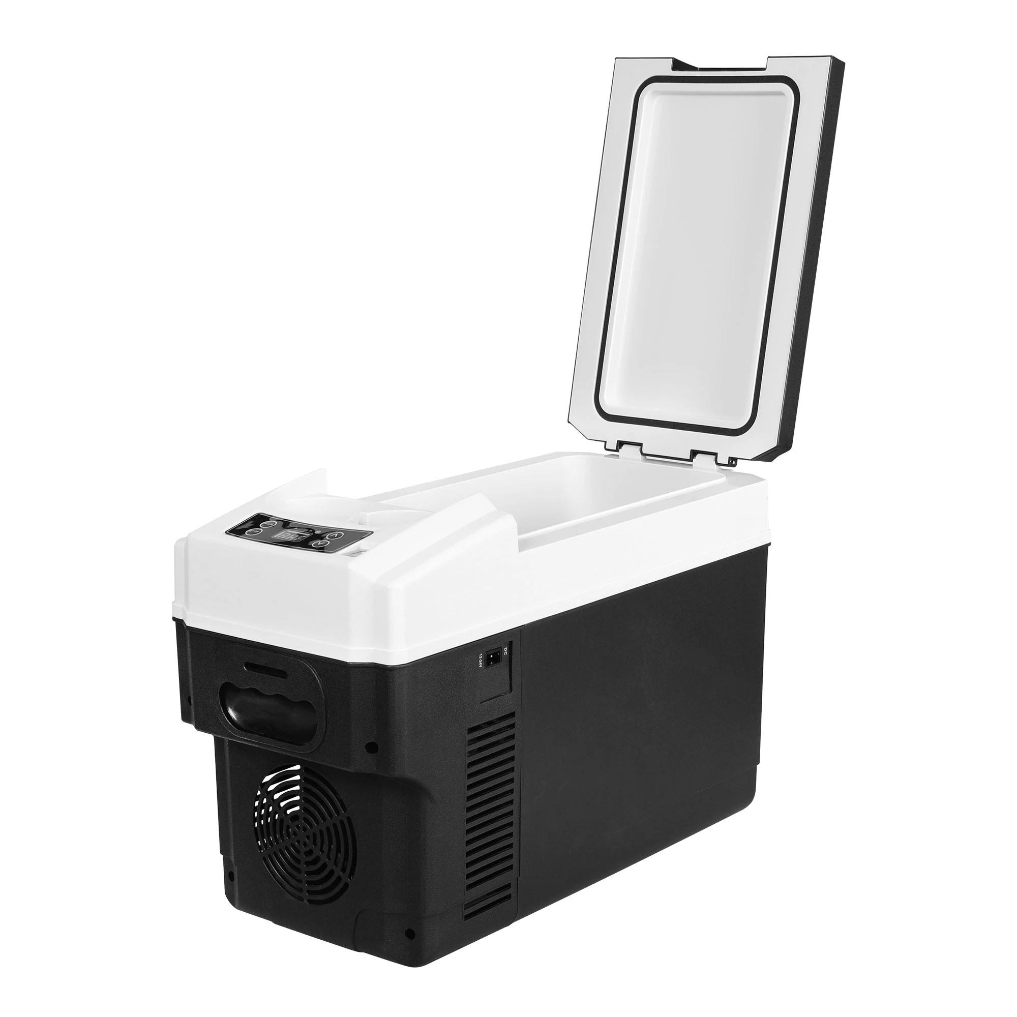 2 Spector Portable Car Fridge 12V Mini Refrigerator Freezer Camping Travel Cooler - Black, 2 of 9