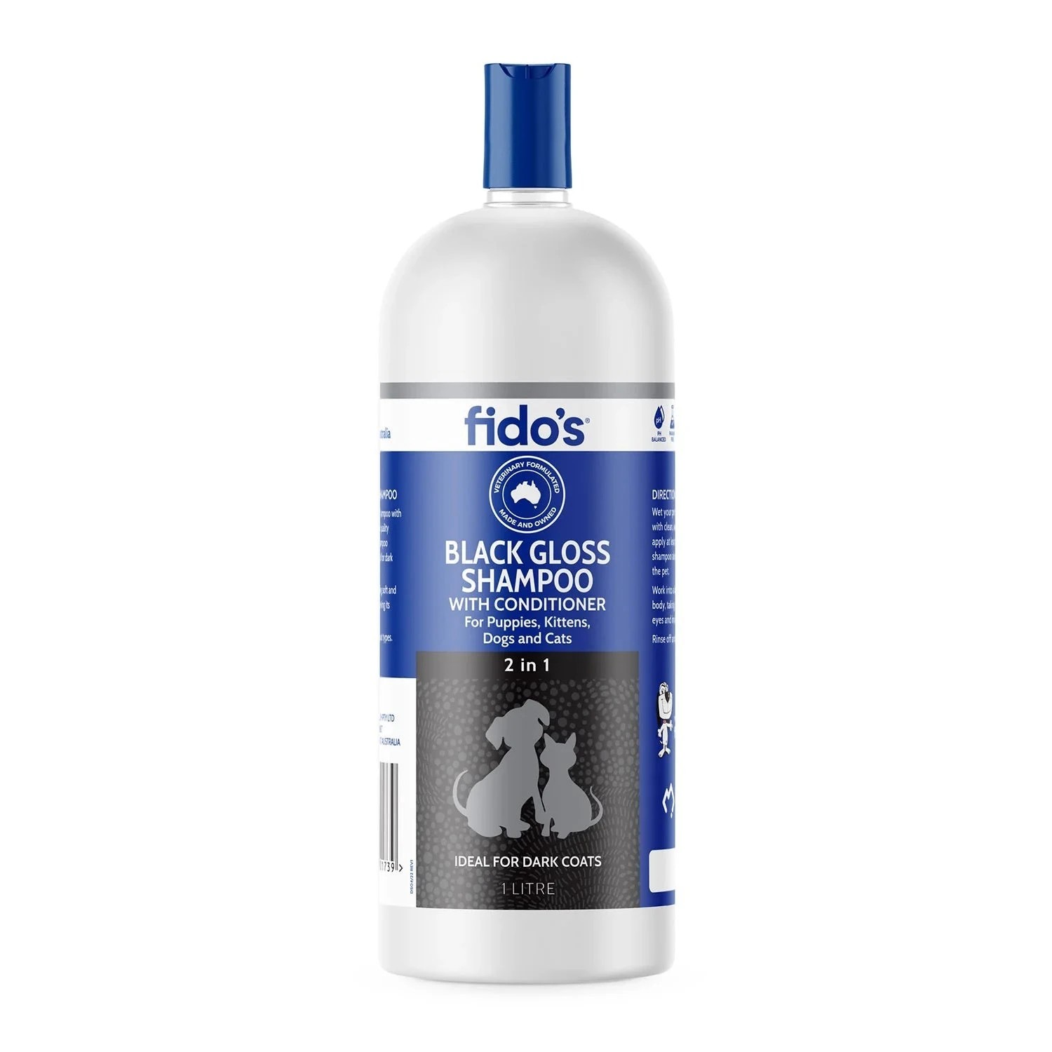 1 Fido's Black Gloss Shampoo 1L, 1 of 1