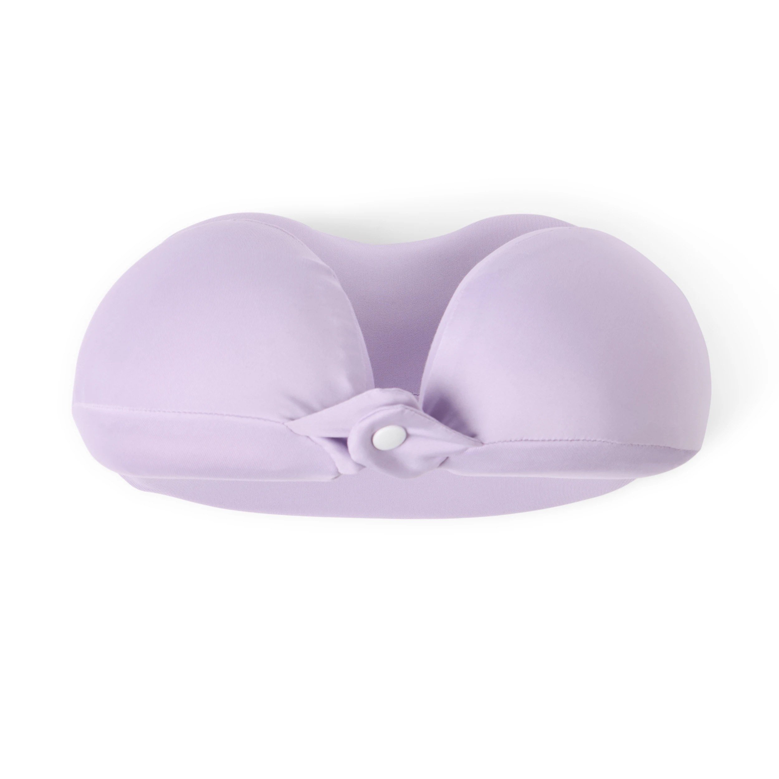 3 Memory Foam Travel Neck Pillow - Lilac, 3 of 6