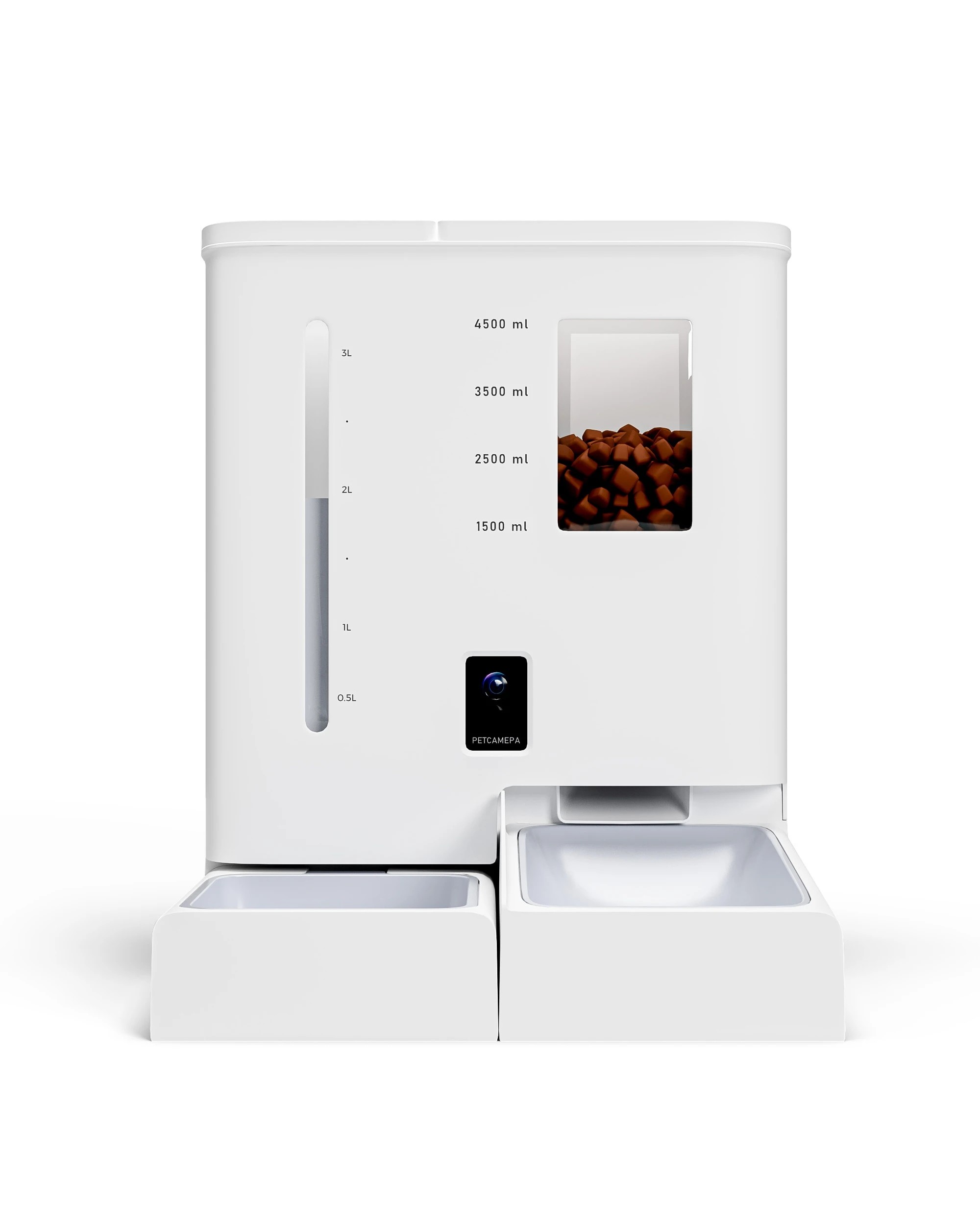 3 Advwin 2-in-1 Automatic Pet Feeder And Waterer, 3 of 7