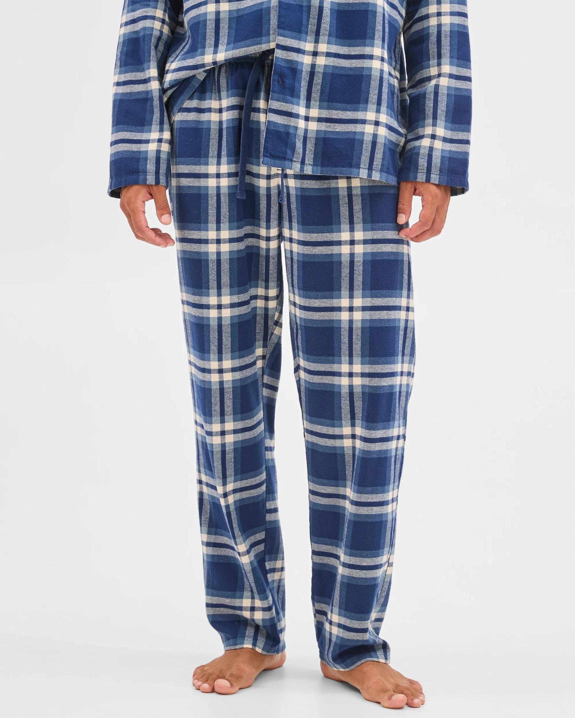5 Target Man Flannelette Pyjama Set BLUE CHECK, 5 of 6