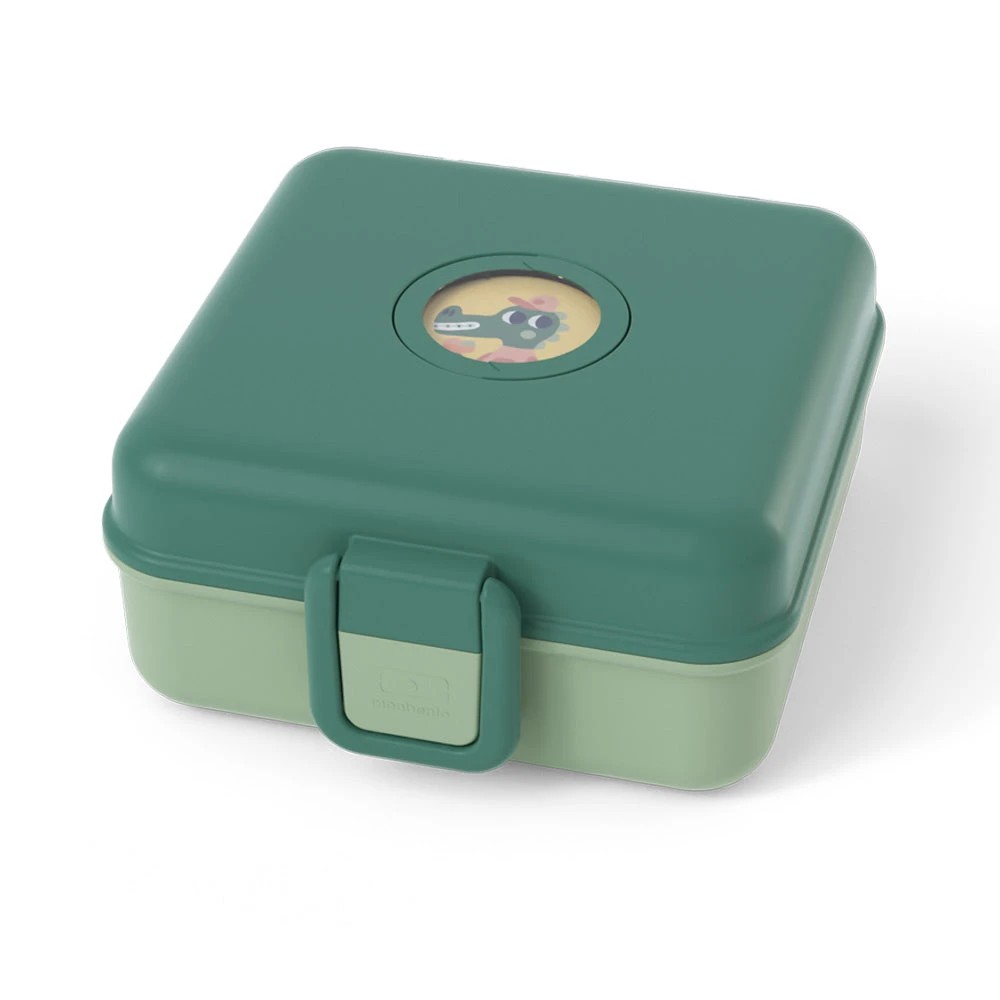 1 Monbento Mb Sandwich Lunch Box Snacky Forest - Green, 1 of 4