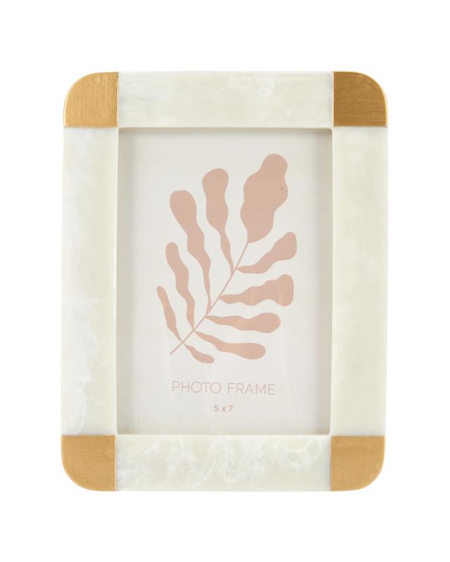 Stone Look Photo Frame - 5in. x 