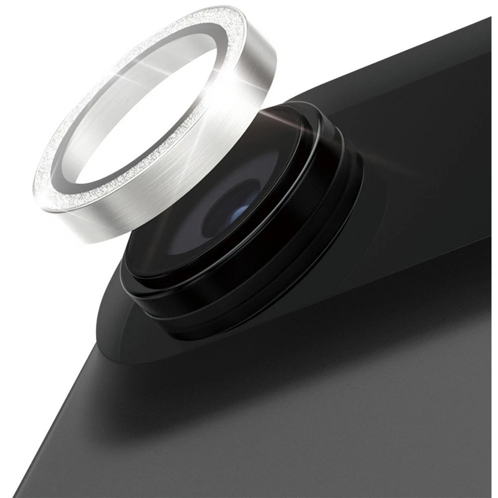 2 PanzerGlass Hoops Camera Lens Protector iPhone Air Silver, 2 of 3