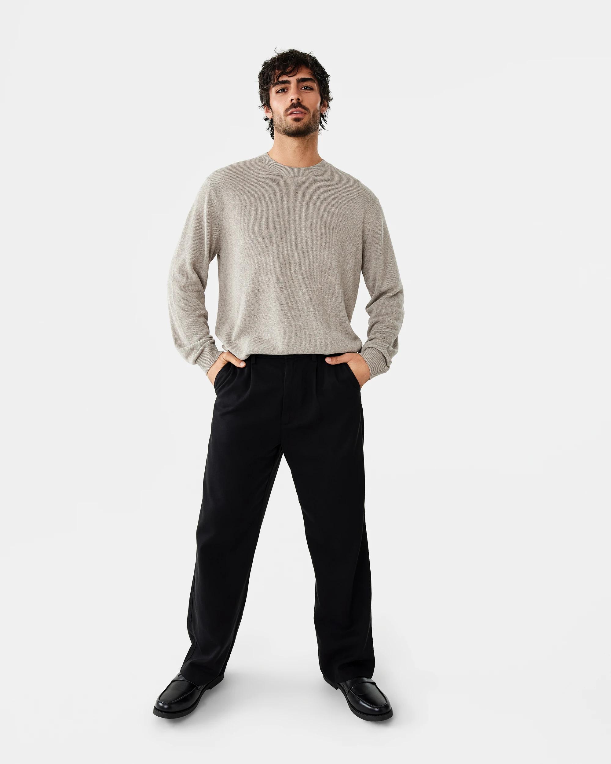 2 Pleated Pants Black, 2 of 7