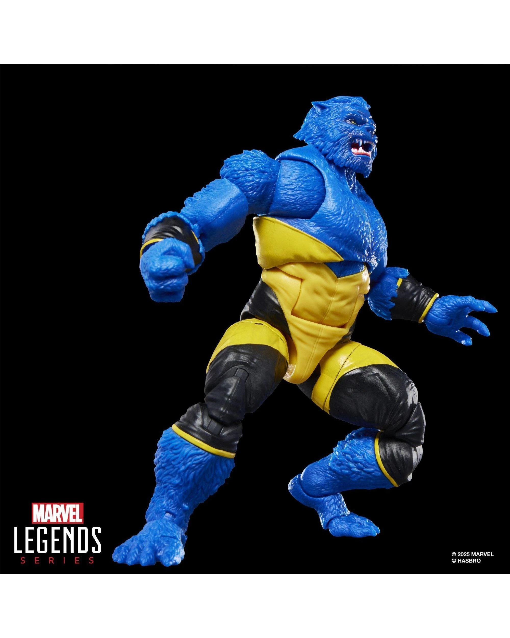 6 Marvel Legends Series Astonishing X-Men Marvel's Beast Action Figure, 6 of 10