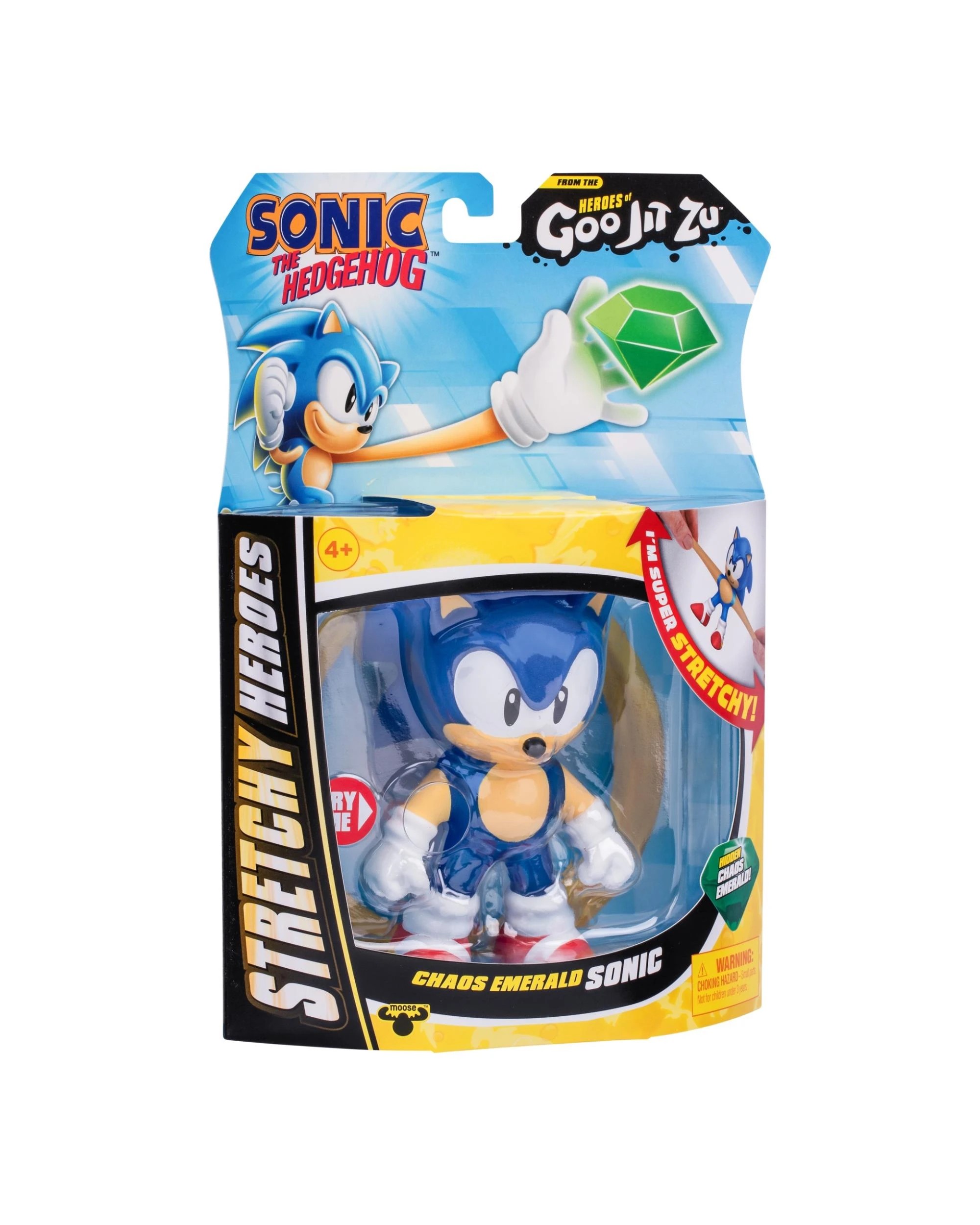 7 Heroes of Goo-Jit-Zu Sonic the Hedgehog Chaos Emerald Sonic Hero Pack, 7 of 8