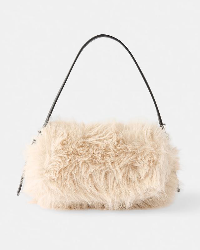 Faux Fur Shoulder