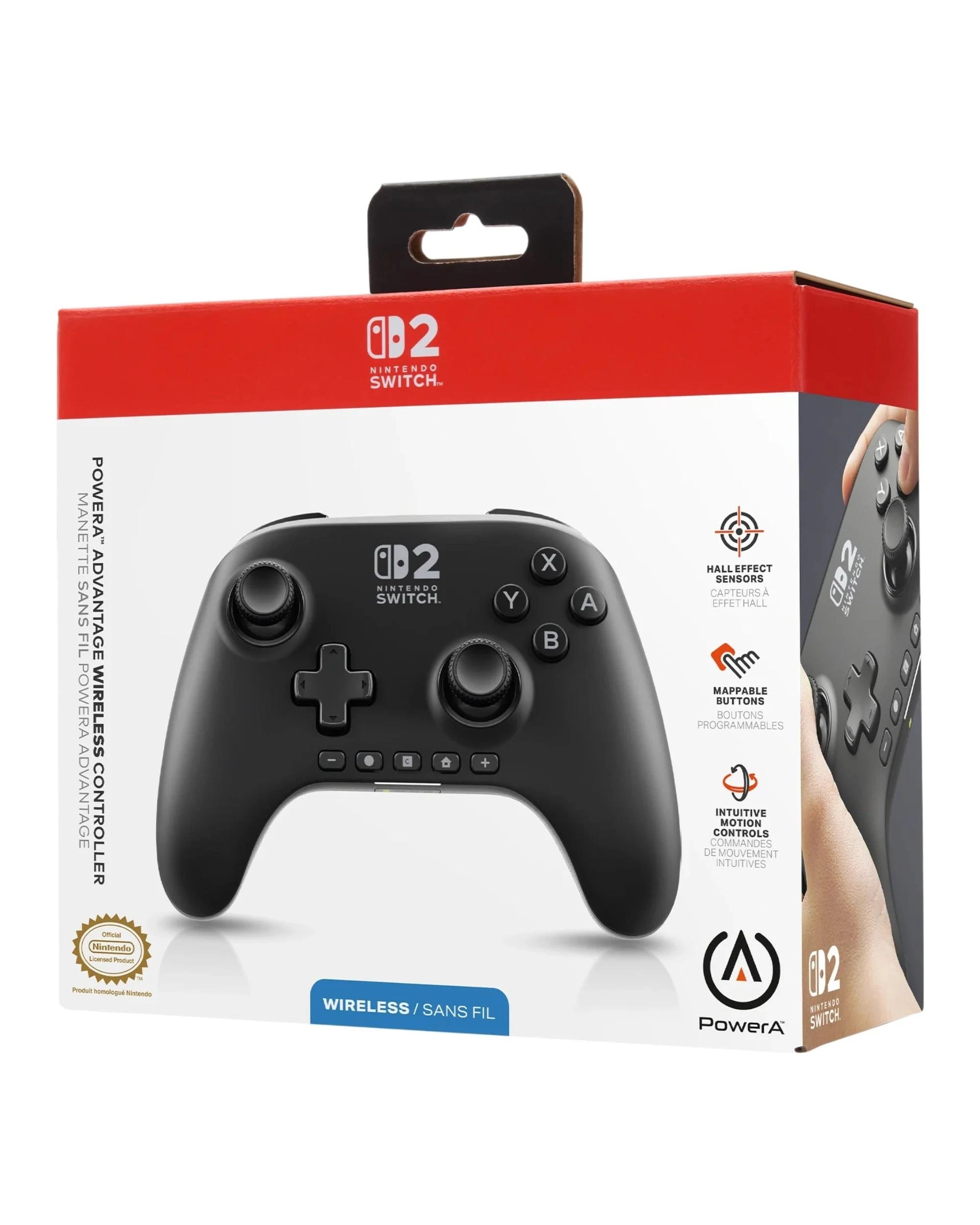 2 PowerA Advantage Wireless Controller for Nintendo Switch 2 - Black, 2 of 9