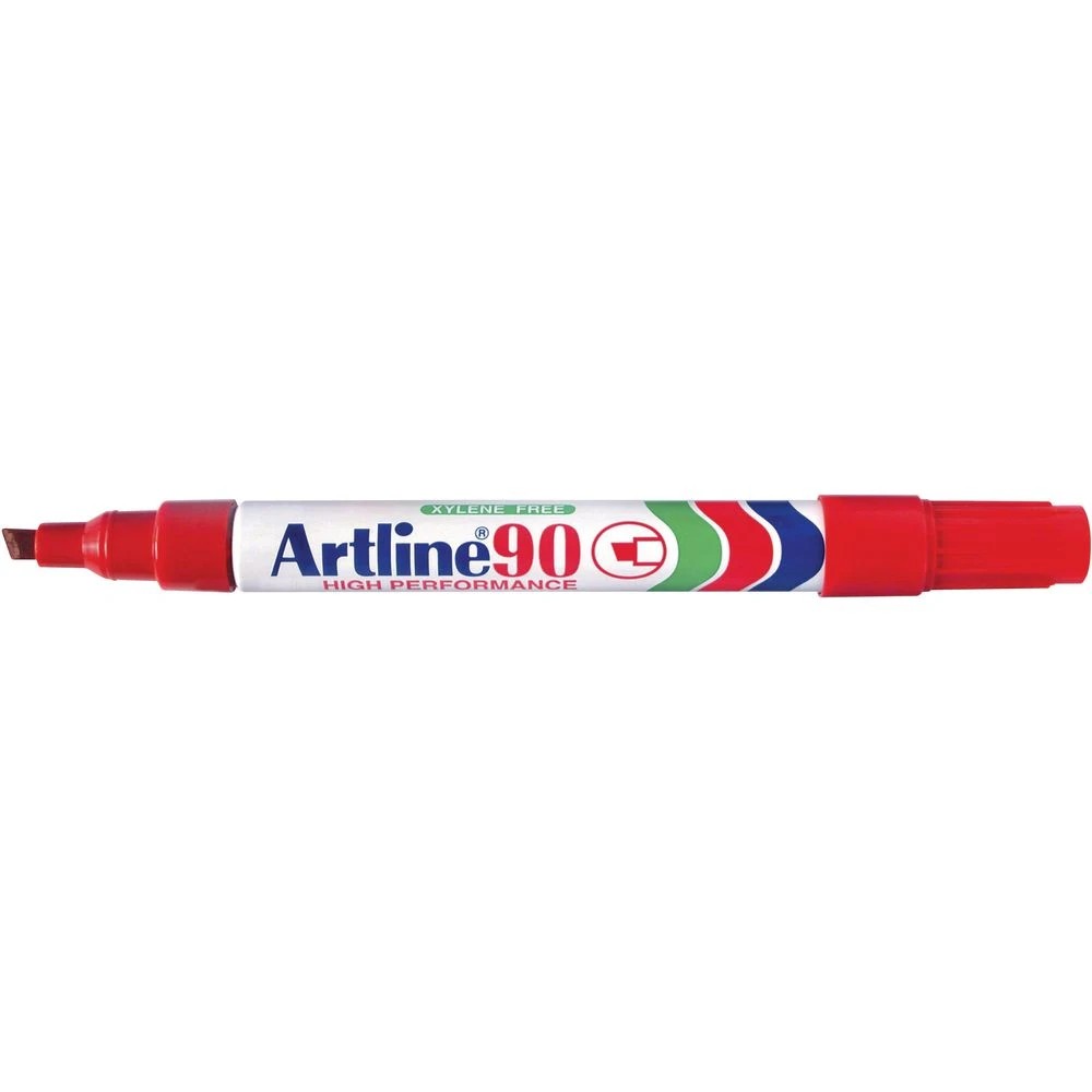 2 Artline 90 Permanent Marker Red 12 Pack, 2 of 2