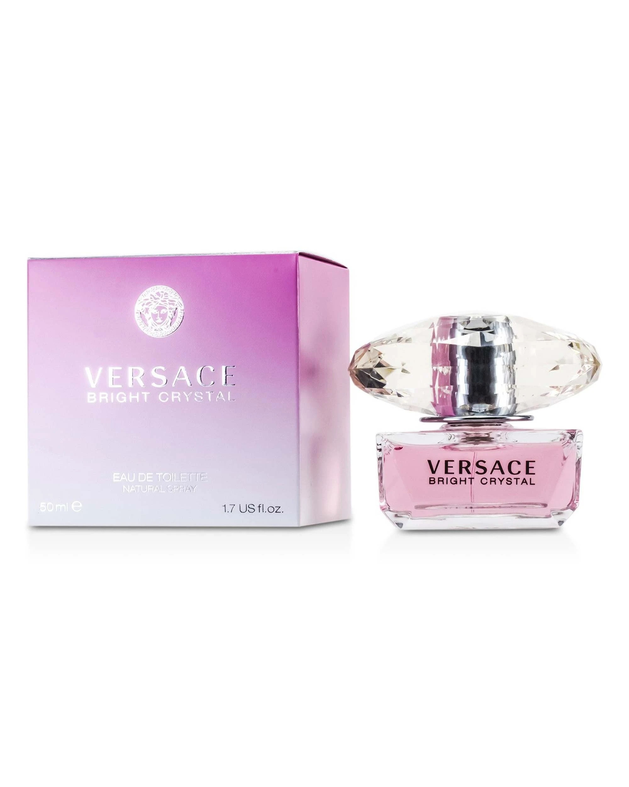 2 Versace Bright Crystal Eau De Toilette Spray 30ml/1oz, 2 of 4
