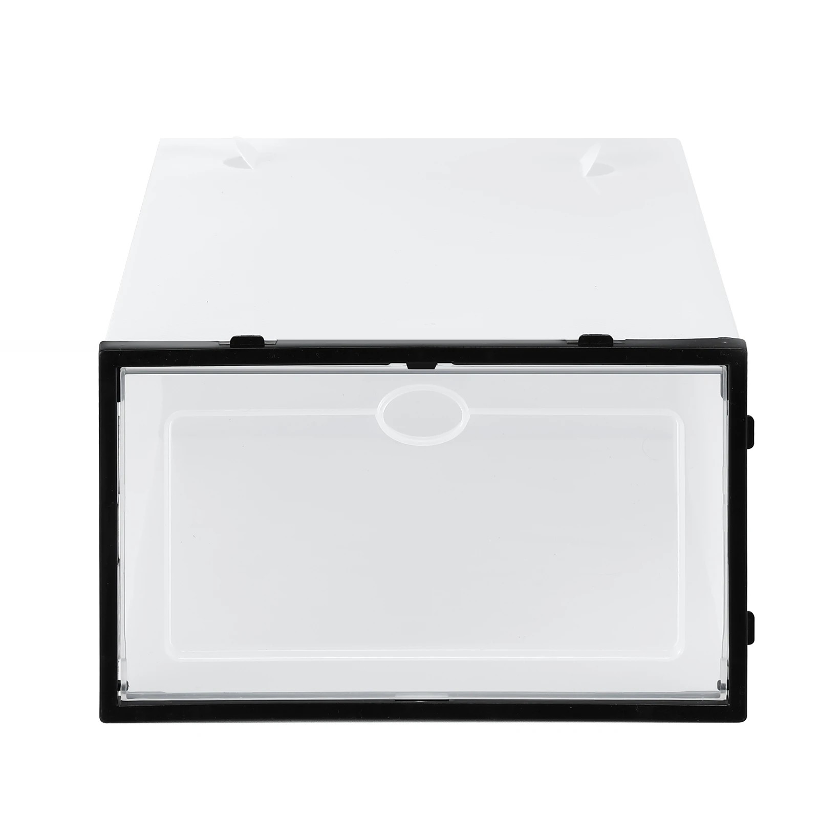 4 Ausway 24PCS Plastic Shoe Display Cases Stackable Storage Organiser Box White, 4 of 6