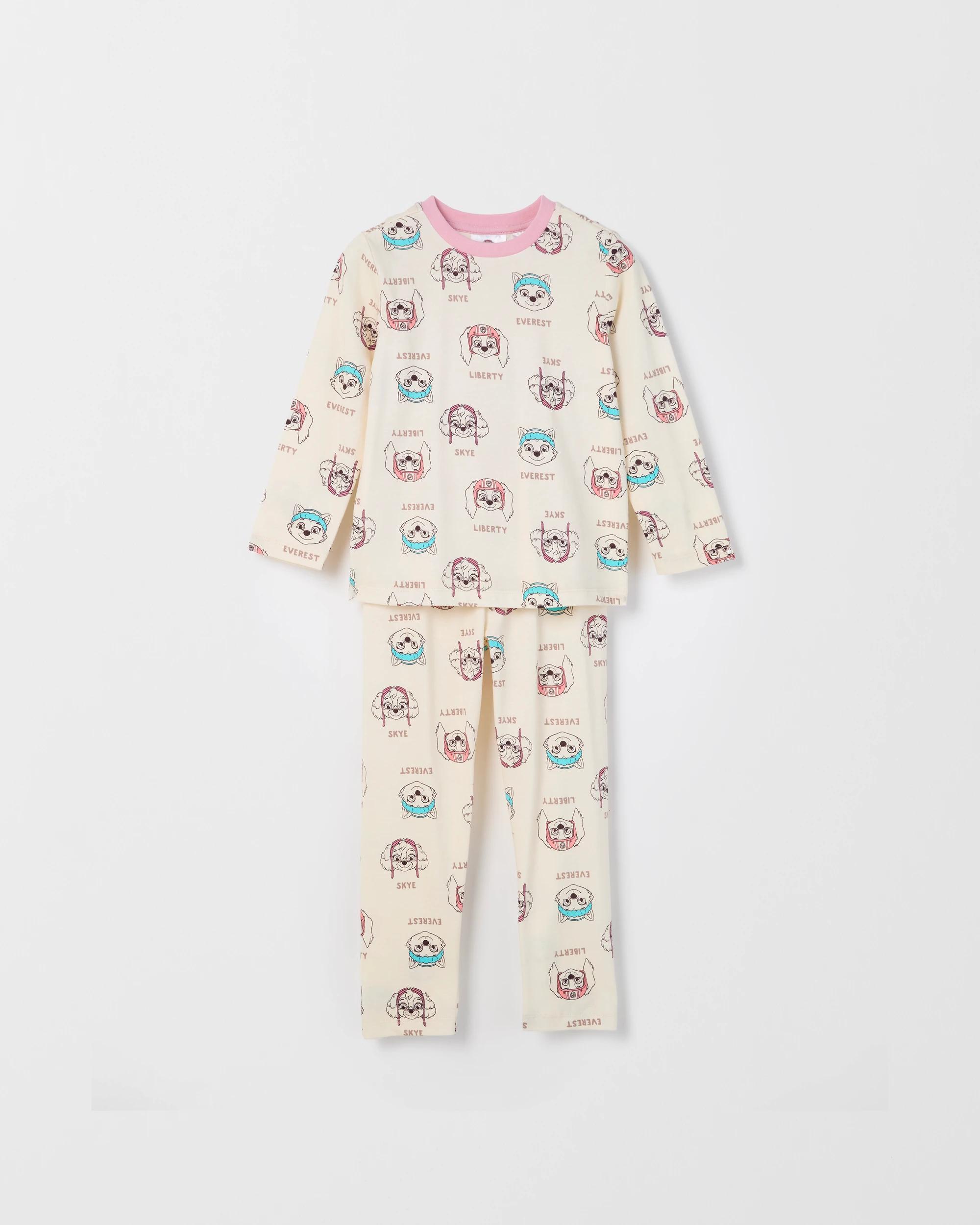 3 Paw Patrol Australian Cotton 2 Pack Younger Girls Pyjama Set PAW PATROL, 3 of 6