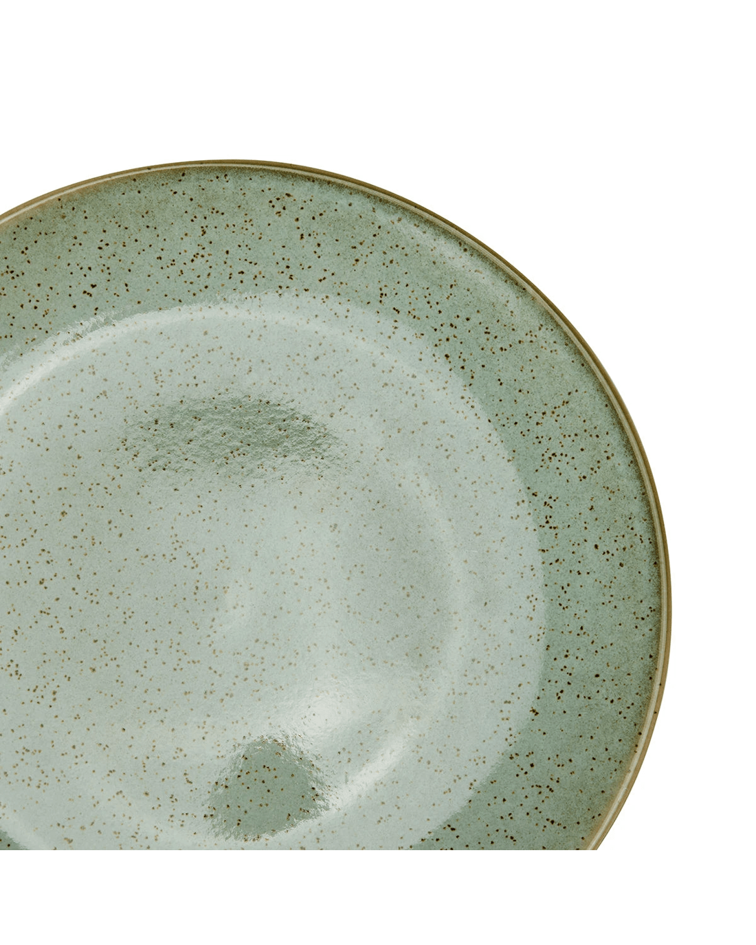 3 Green Glazed Side Plate, 3 of 5