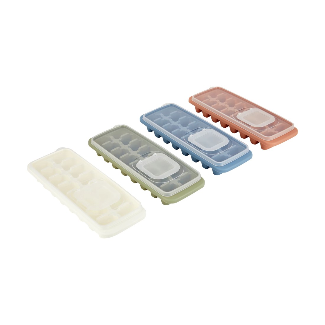 1 Ice Cube Tray With Lid - Assorted, 1 of 10