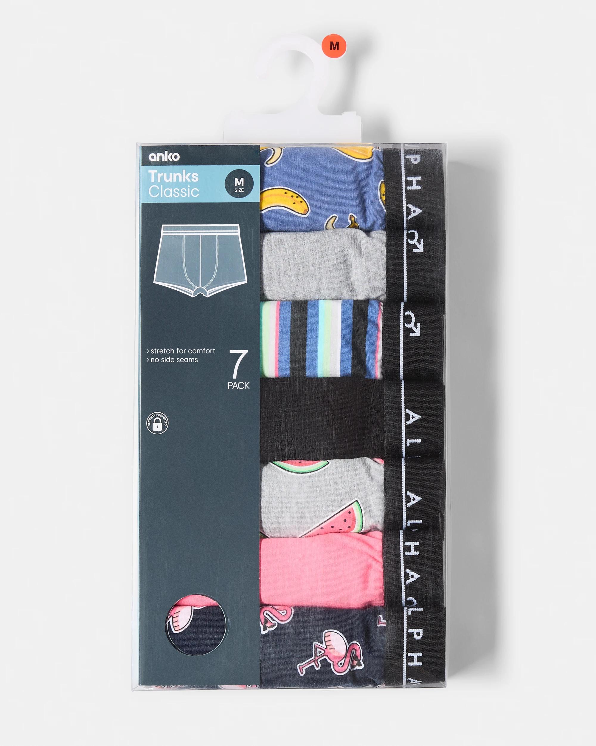 10 7 Pack Printed Trunks BIRD FRUIT, 10 of 10