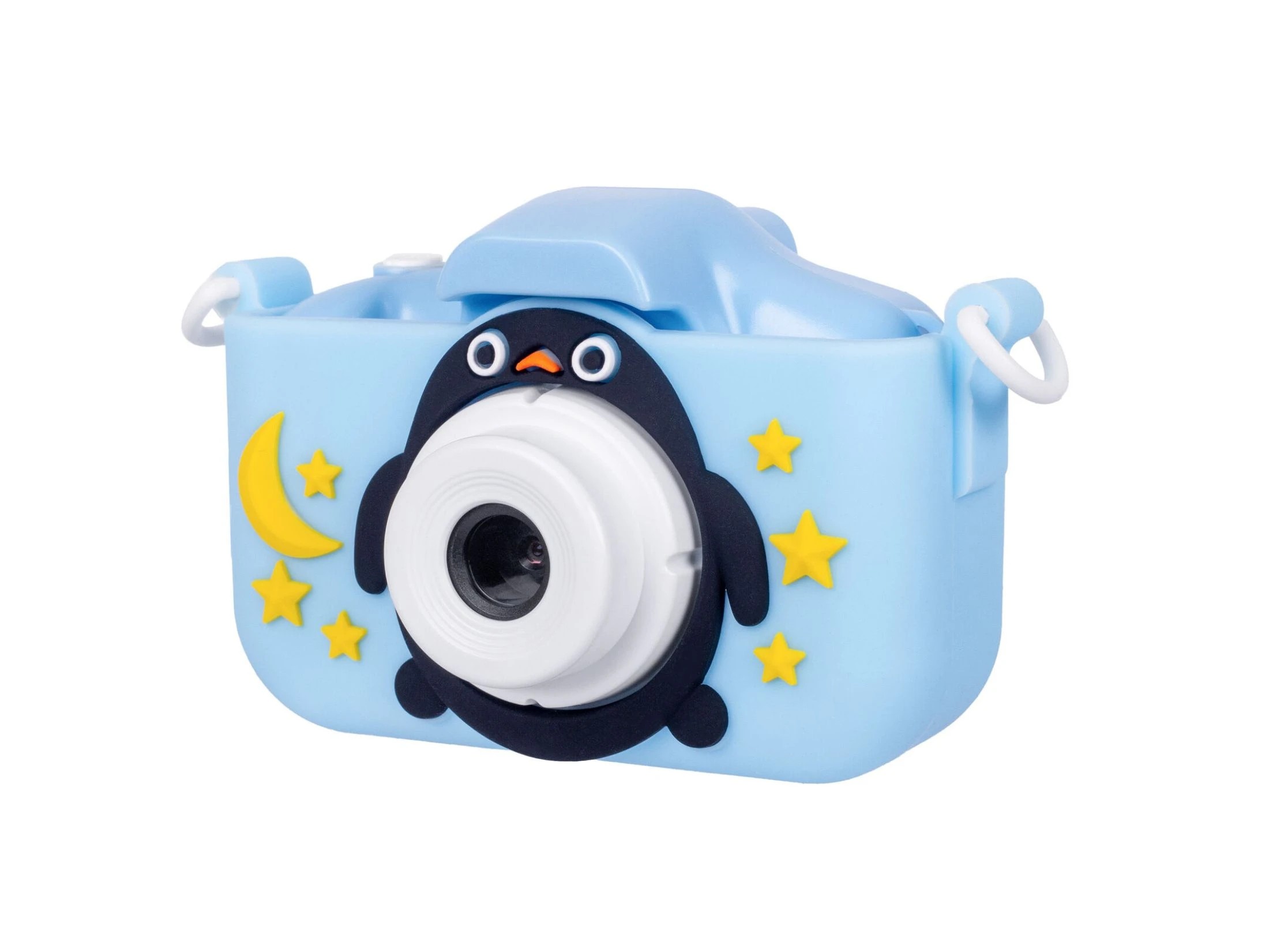 1 Lenoxx Kids Digital Dual Lens Camera, 4x Zoom and HD Video Recording, Blue, 1 of 3
