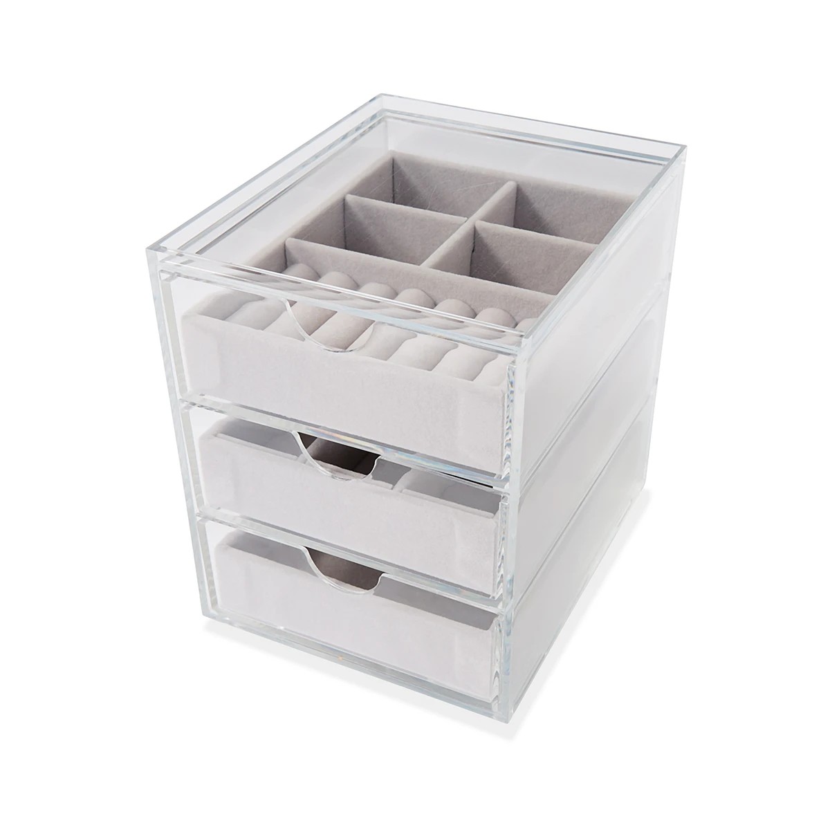 3 Modular Jewellery Box 3 Drawer, 3 of 8