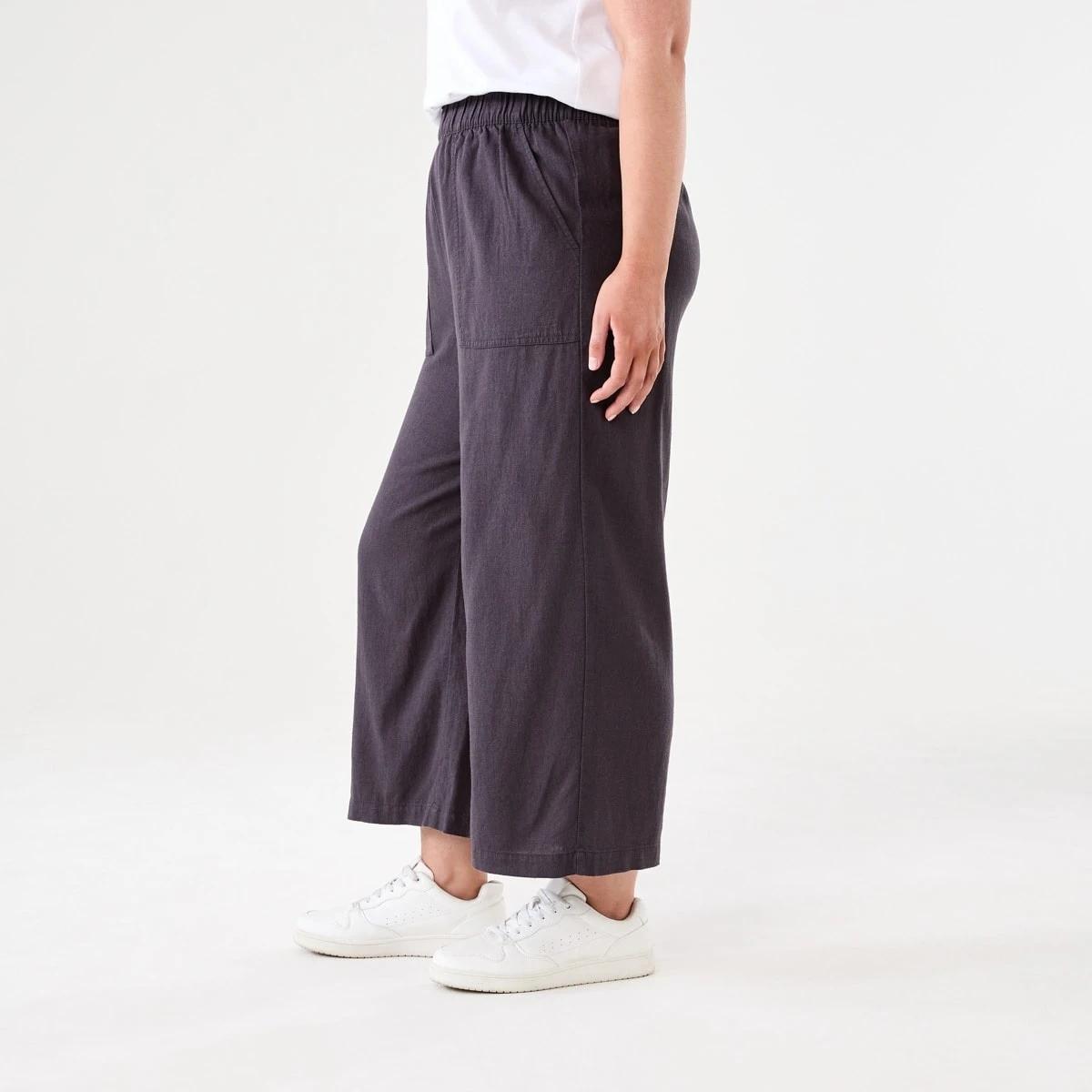 2 Linen Blend Culottes NINE IRON, 2 of 5