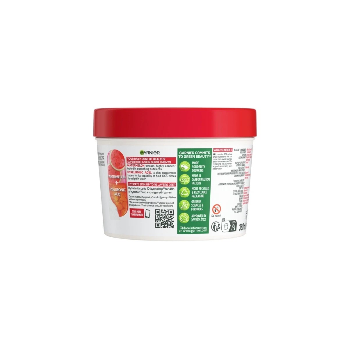 8 Garnier Body Superfood 48H Hydrating Gel-Cream - Watermelon and Hyaluronic Acid, 8 of 8
