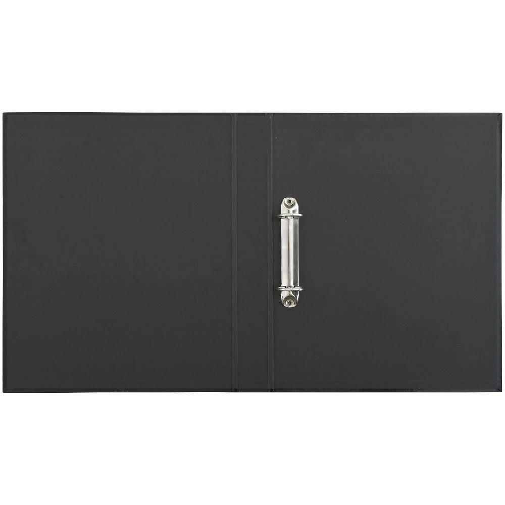 5 J.Burrows A4 Binder 2 D-Ring 25mm Gloss Black, 5 of 6