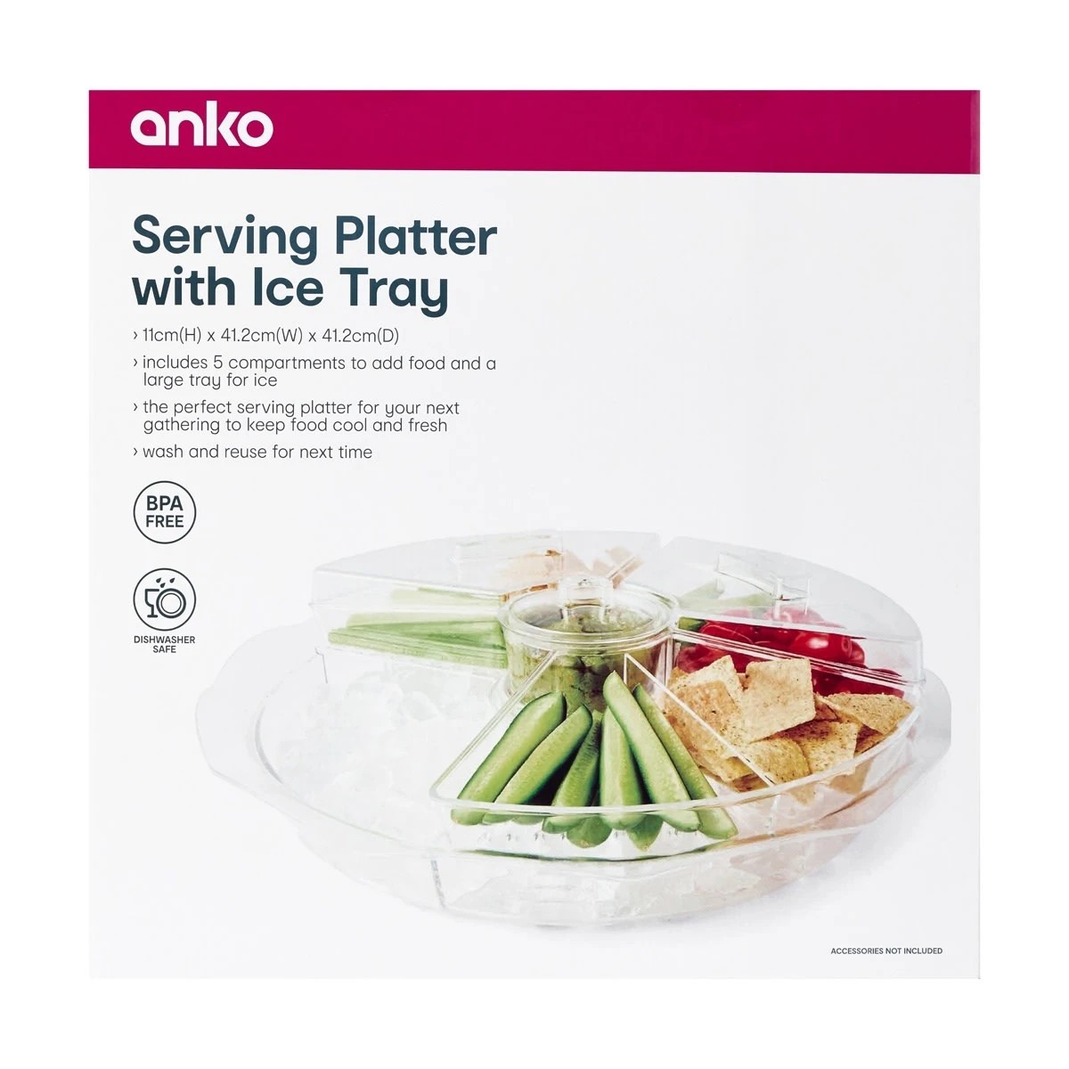 10 Serving Platter with Ice Tray, 10 of 10