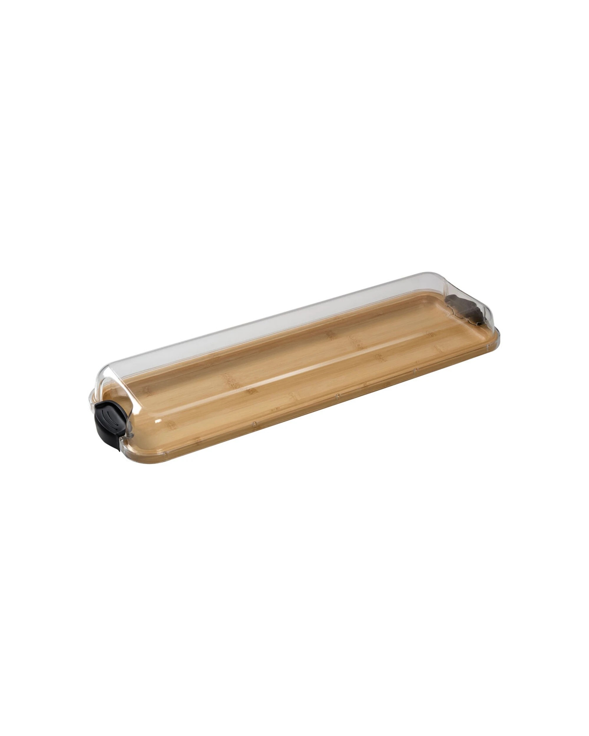 2 Farberware 2PK Build-a-Board Bamboo Snacking Platter With Lid Durable - Multi, 2 of 6