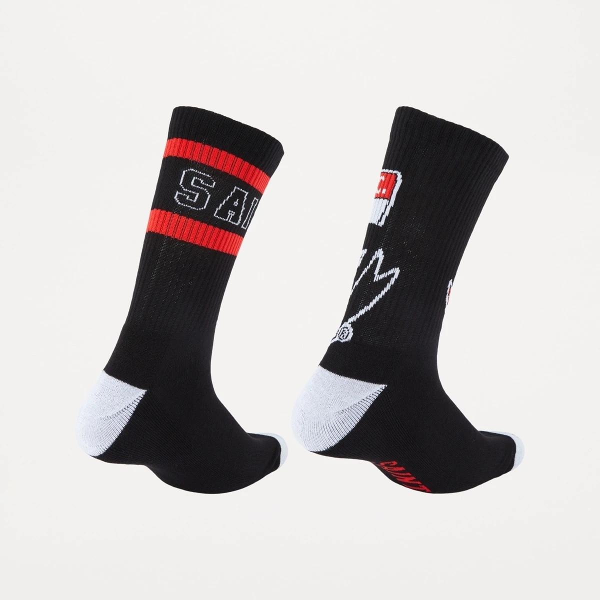 2 2 Pack Official AFL Adult Socks St Kilda, 2 of 3