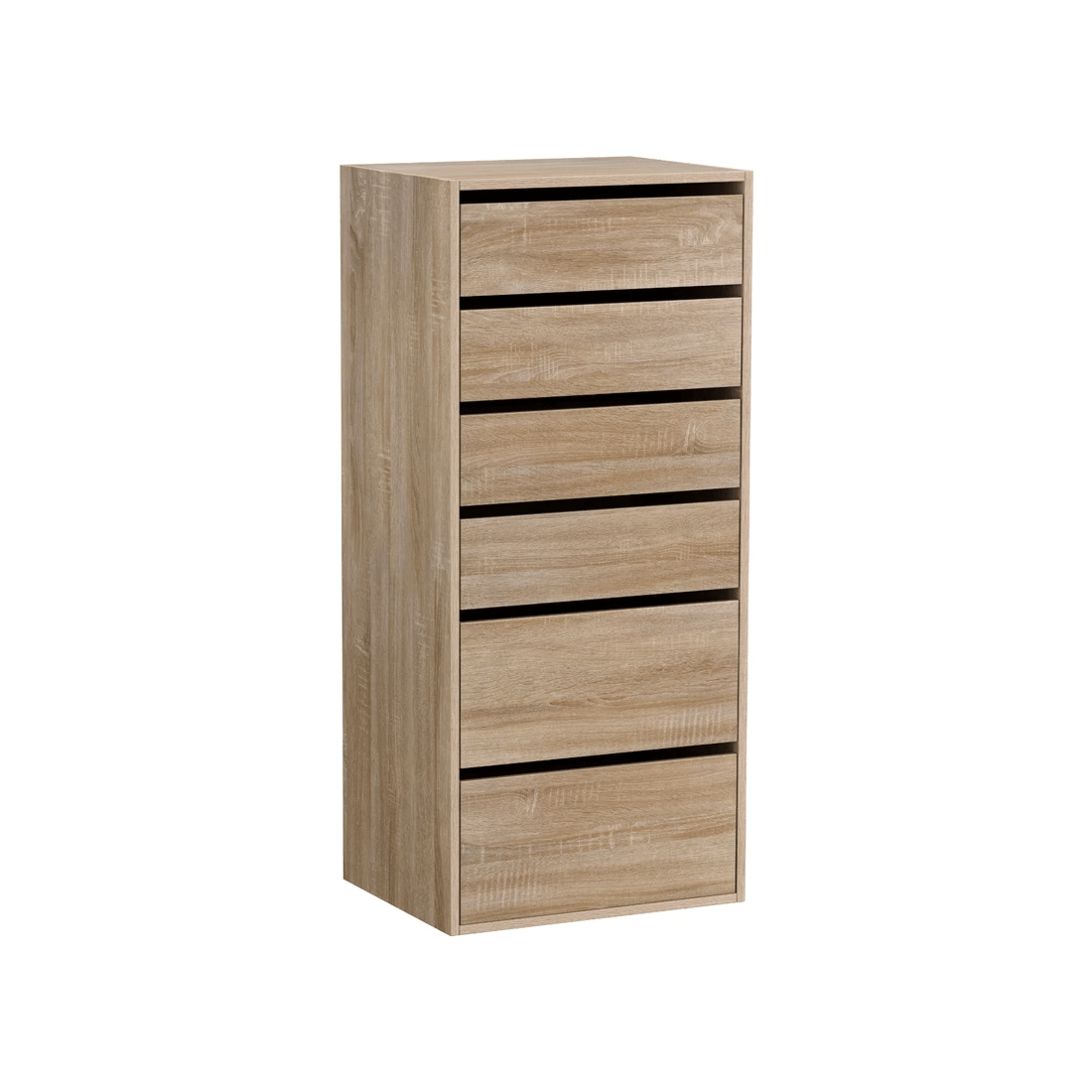 1 Artiss 6 Chest of Drawers Dresser Tallboy Pine - Natural, 1 of 8