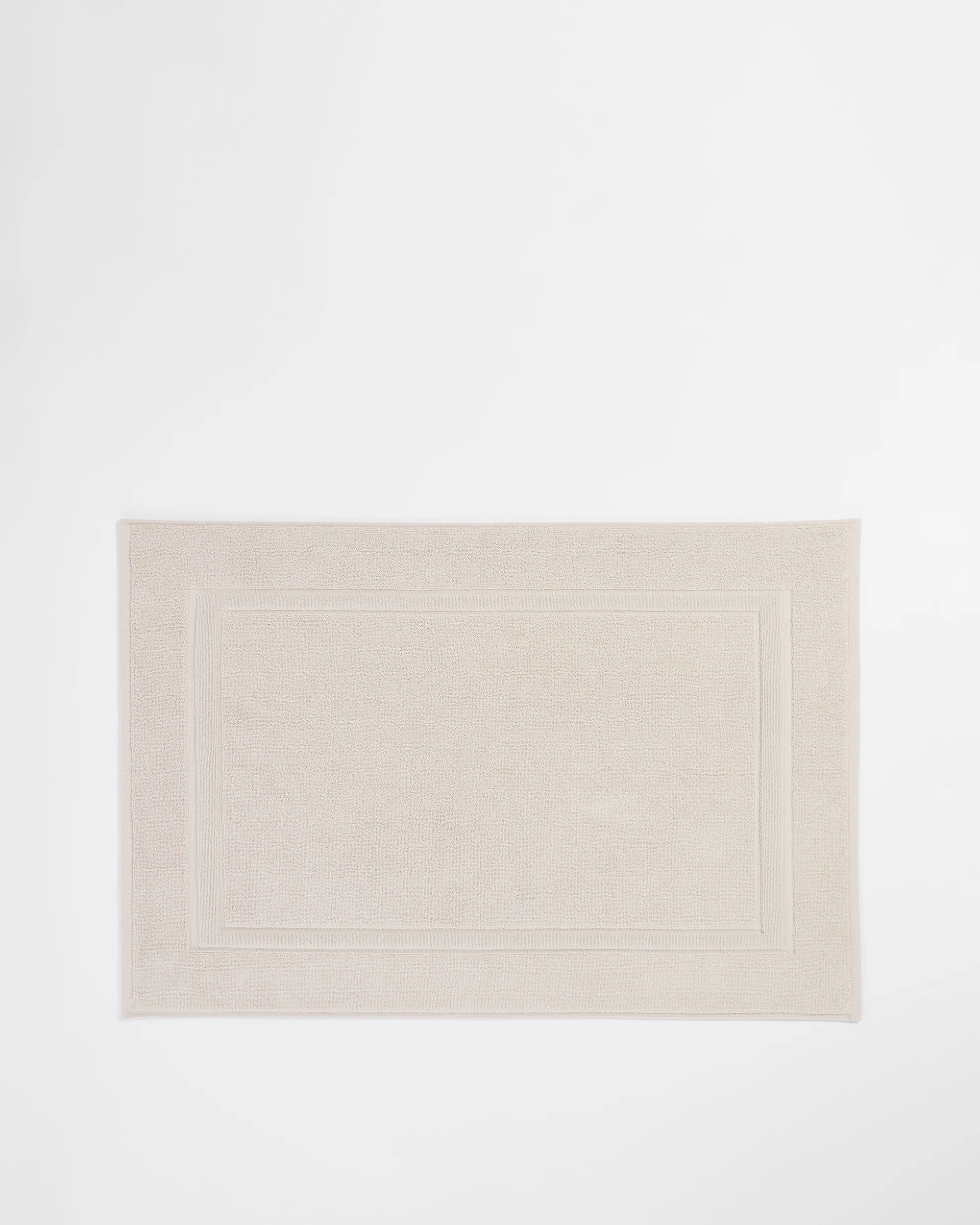 1 Grandeur Australian Cotton Bath Mat - Natural, 1 of 2