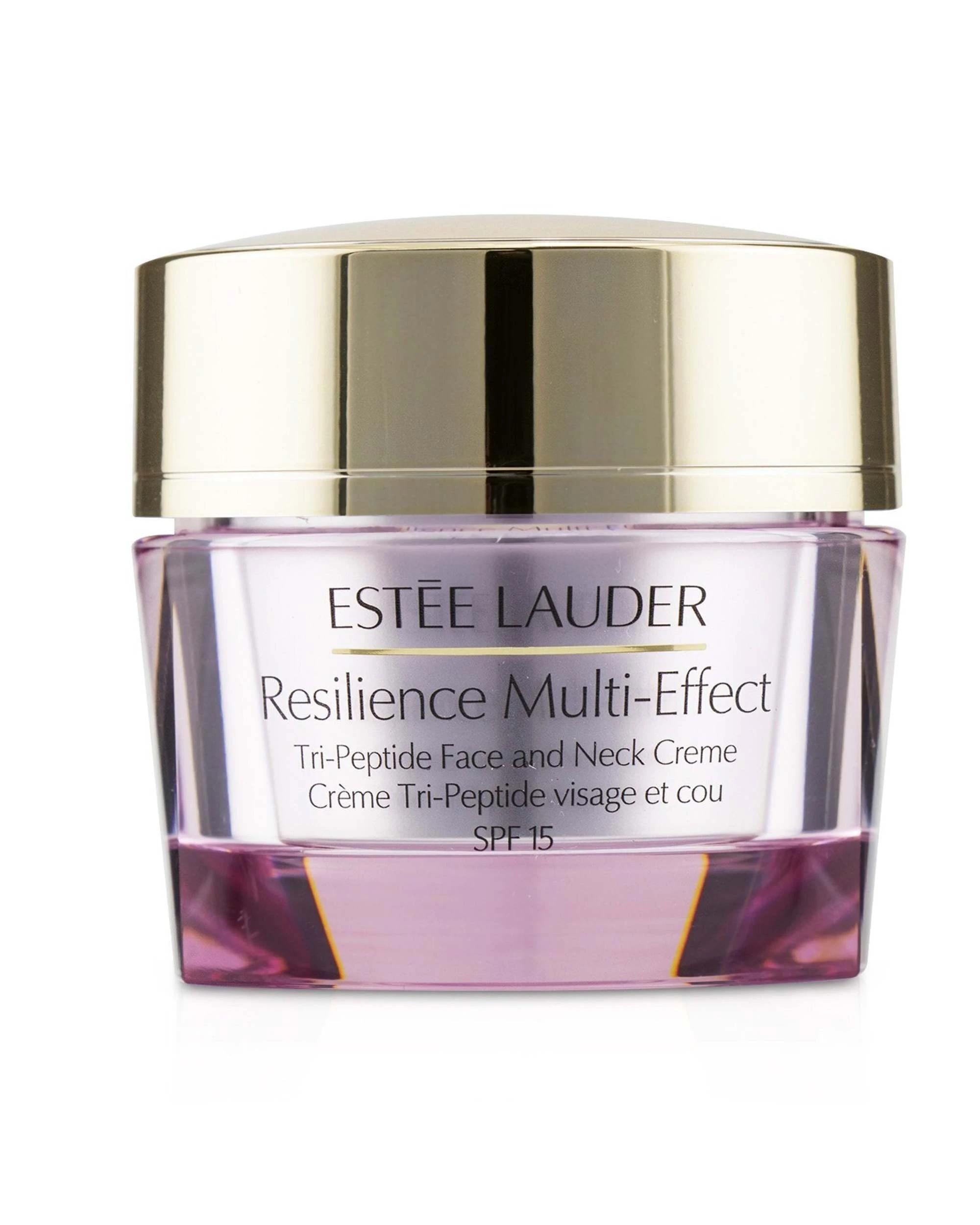 1 Estee Lauder Resilience Multi-Effect Tri-Peptide Face and Neck Creme SPF 15 - For Normal/ Combination Skin  50ml/1.7oz, 1 of 3