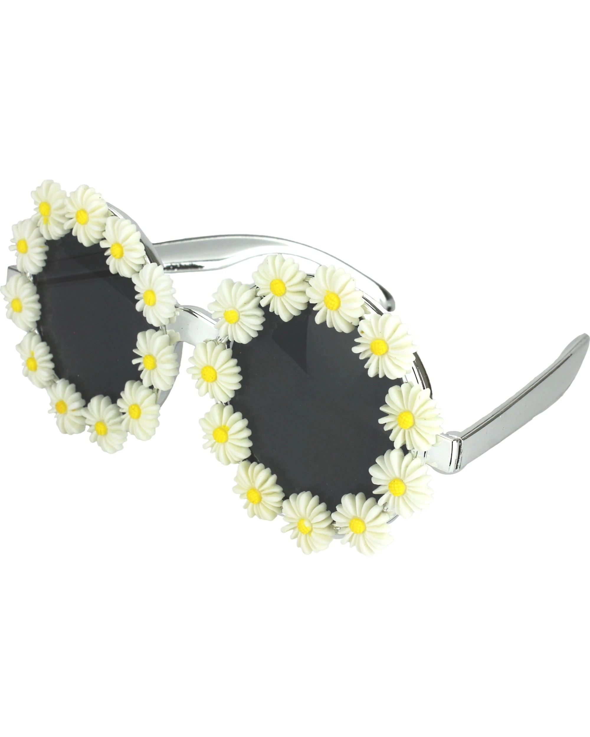 2 Oceana Daisy Party Glasses - One Size - White, 2 of 2