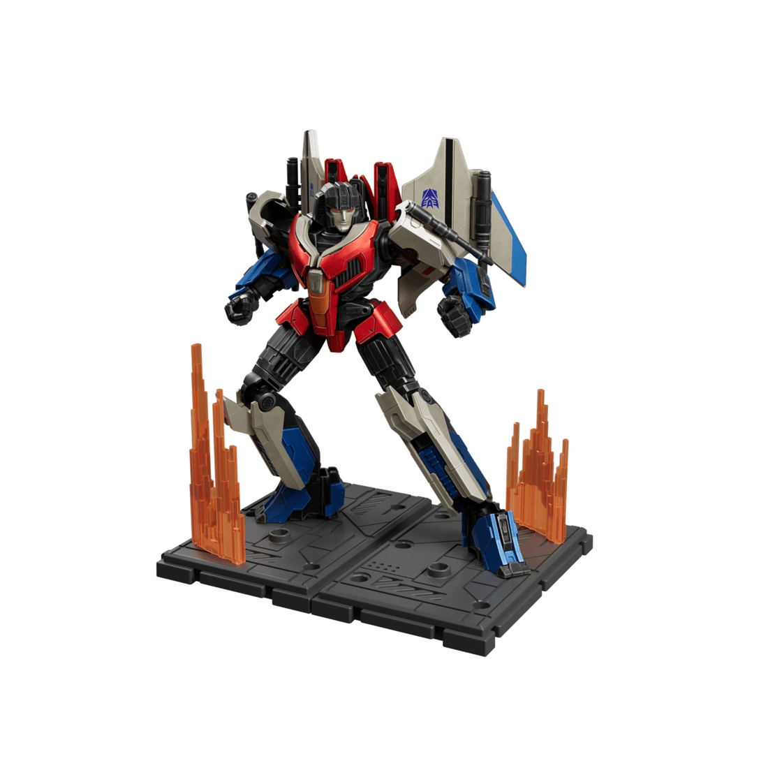 3 Blokees Transformers Classic Class 16 One Starscream Model Kit, 3 of 10