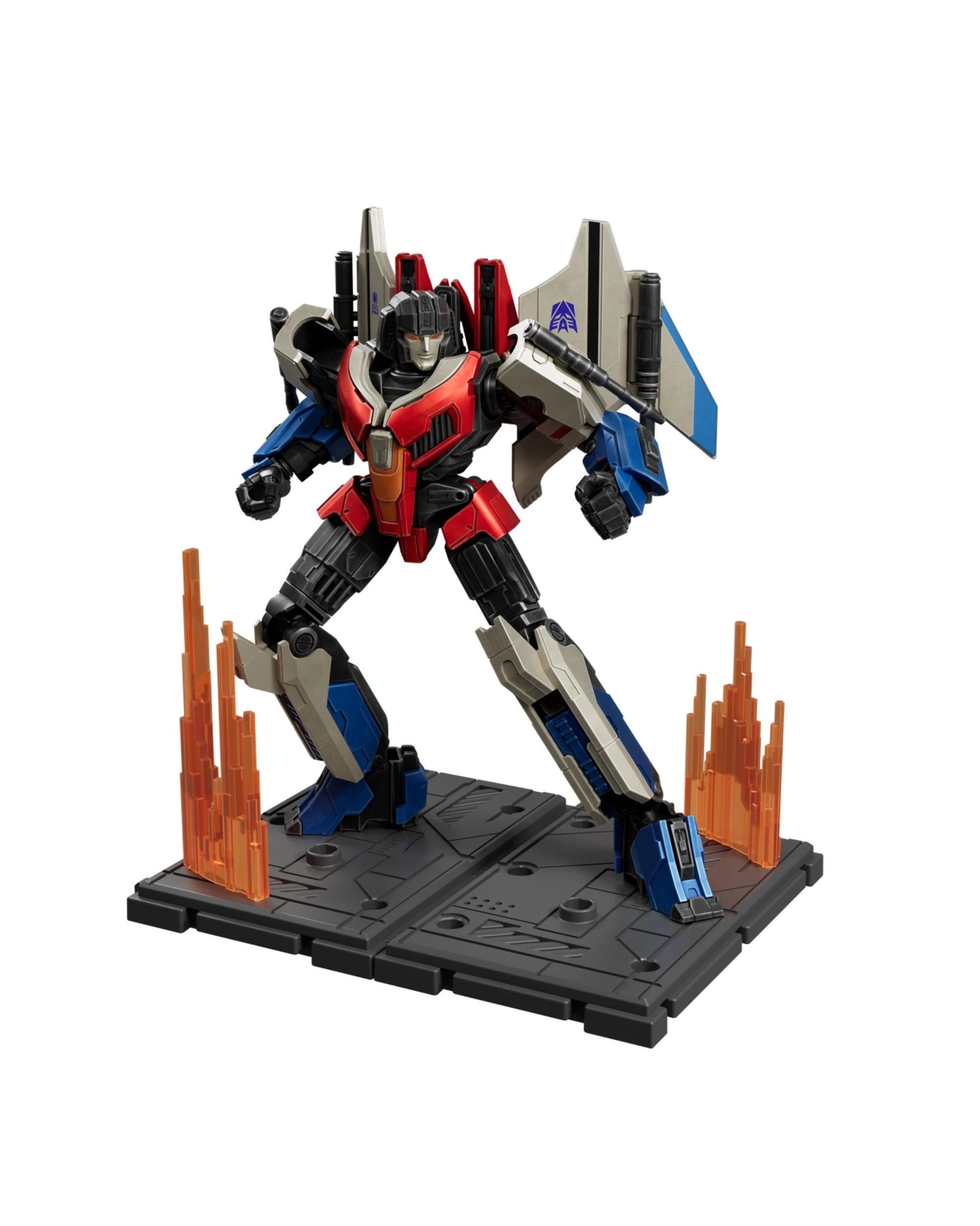 3 Blokees Transformers Classic Class 16 One Starscream Model Kit, 3 of 10