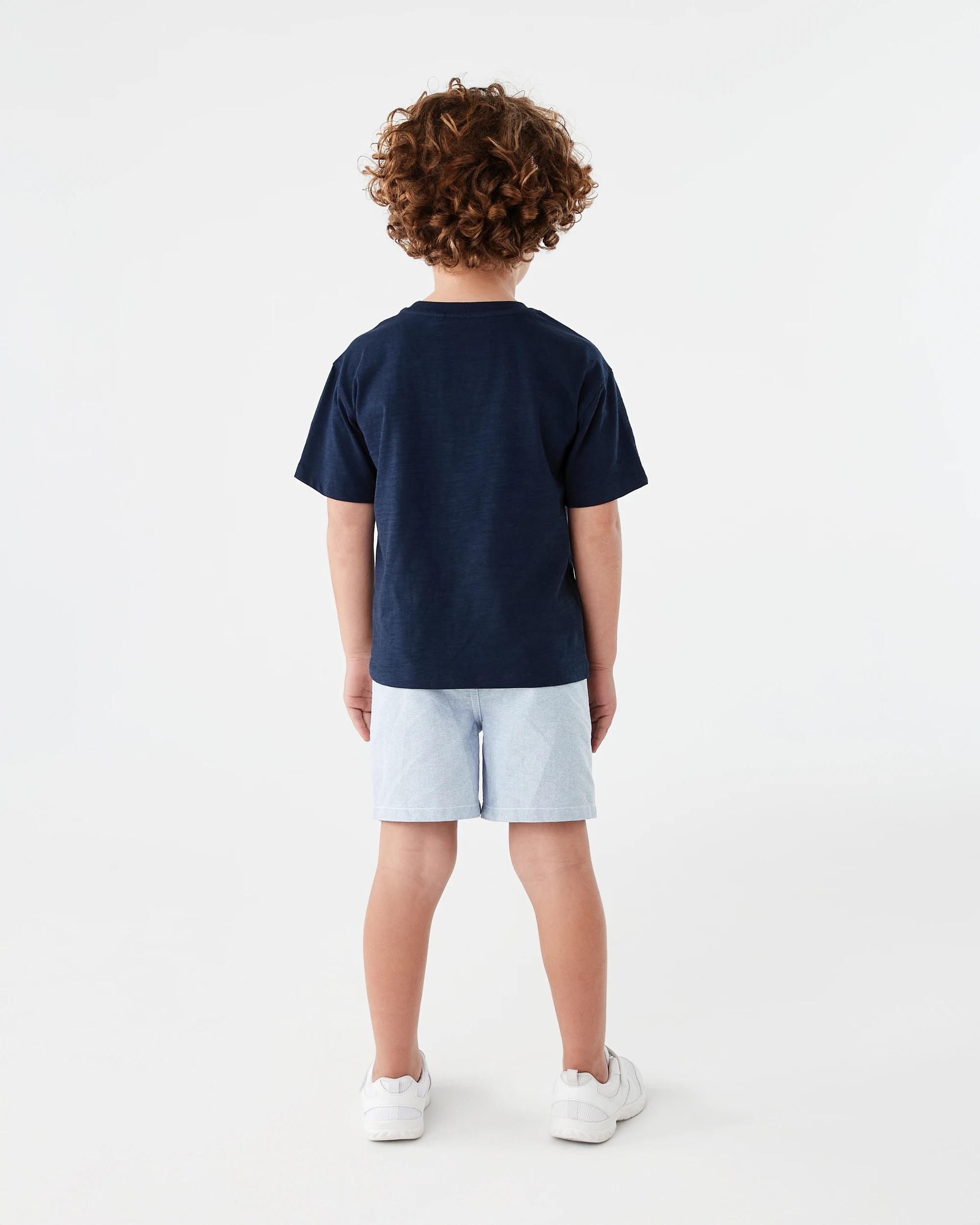 6 Oxford Volley Shorts Blue, 6 of 6