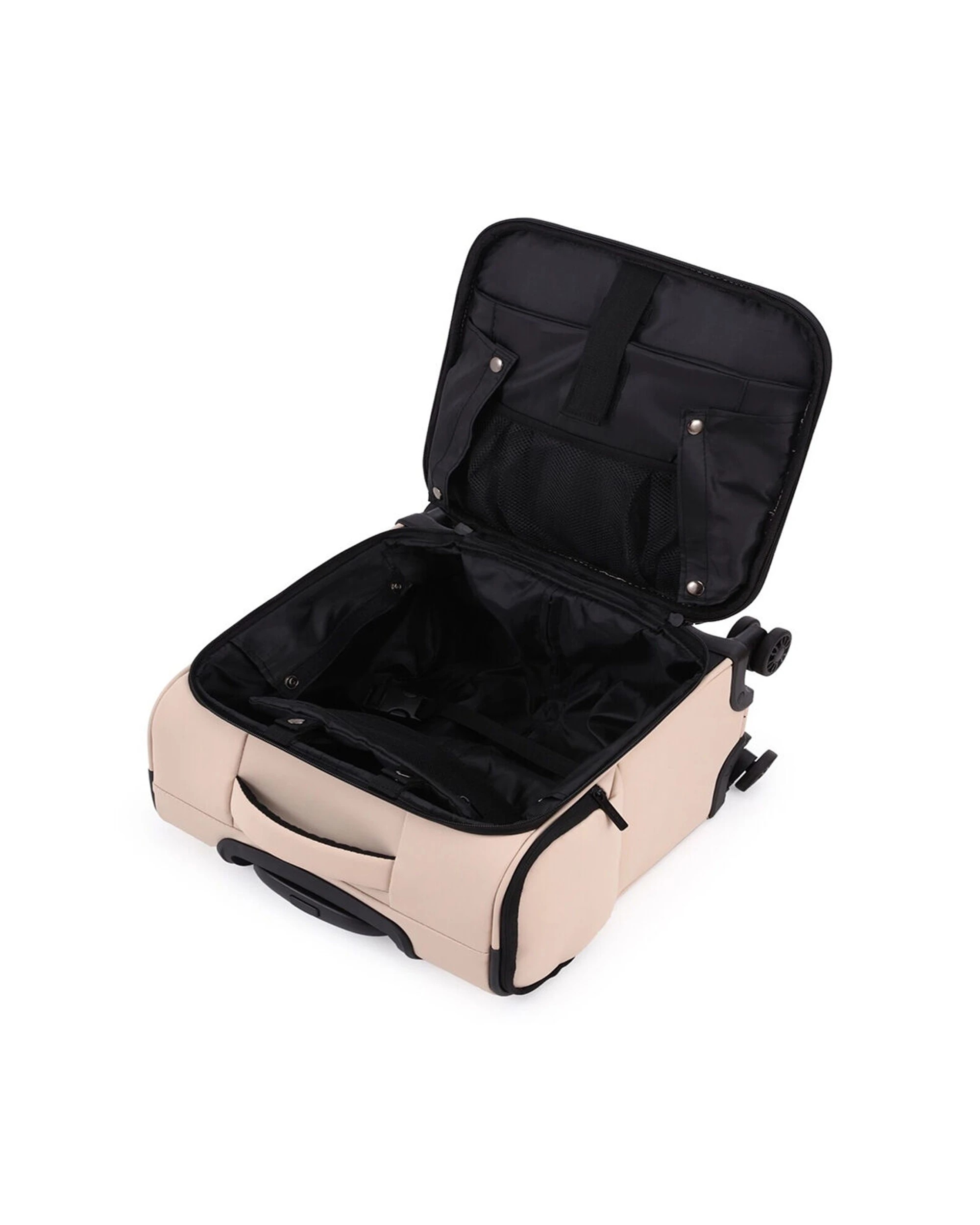 7 Kate Hill Willow Travel Luggage Mini Carry-On Bag Suitcase Lightweight - Beige, 7 of 8