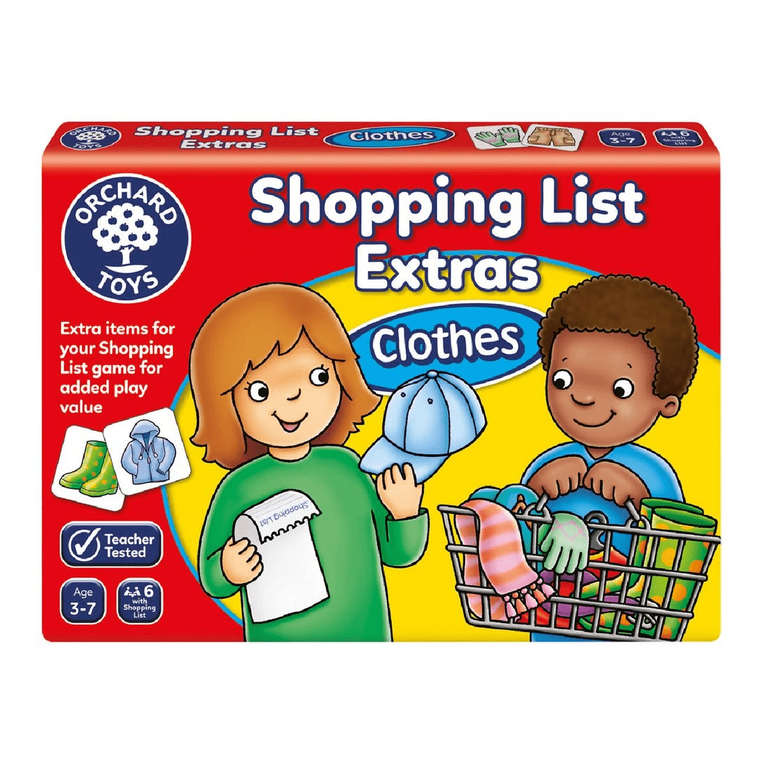 1 Orchard Toys Shopping List Booster Pack Clothes, 1 of 2