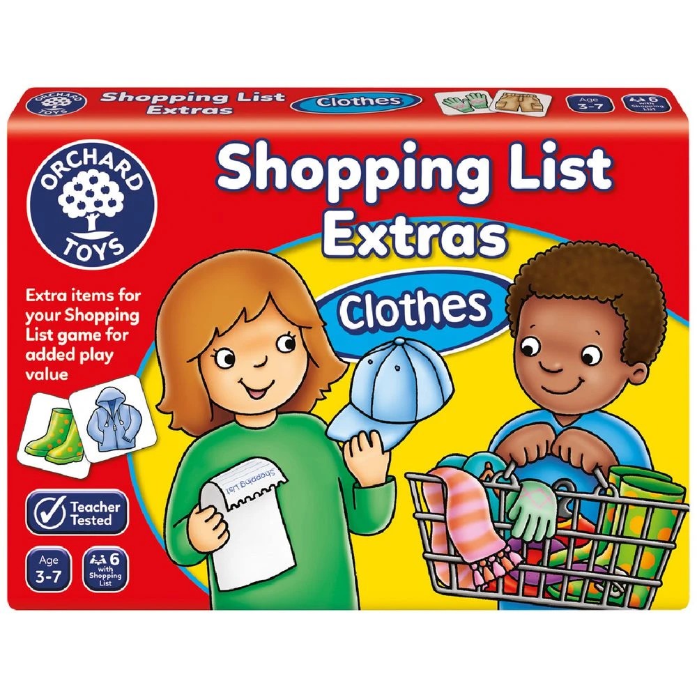 1 Orchard Toys Shopping List Booster Pack Clothes, 1 of 2