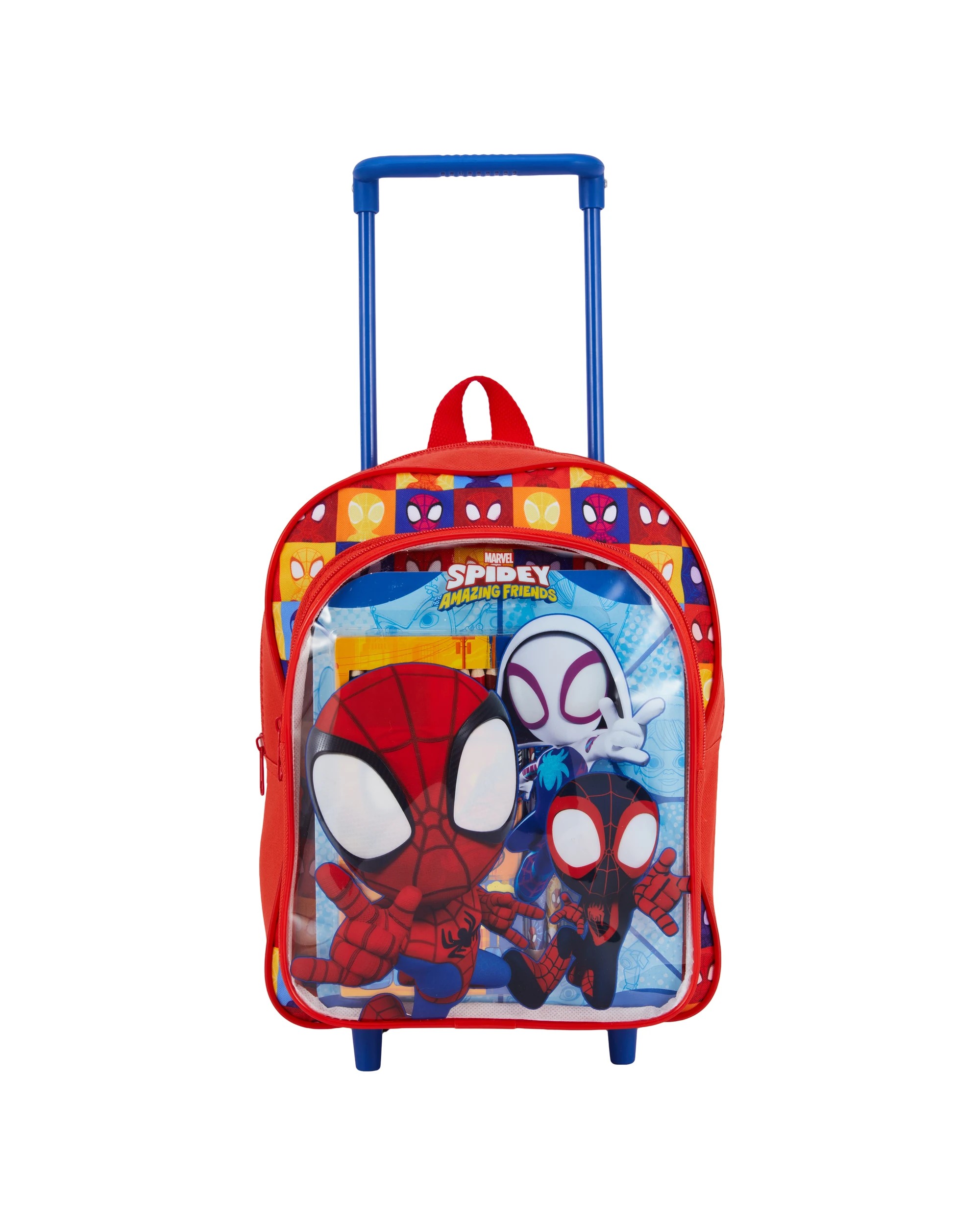 2 Disney Junior Marvel Spidey Amazing Friends Activity Backpack Trolley Kit, 2 of 9