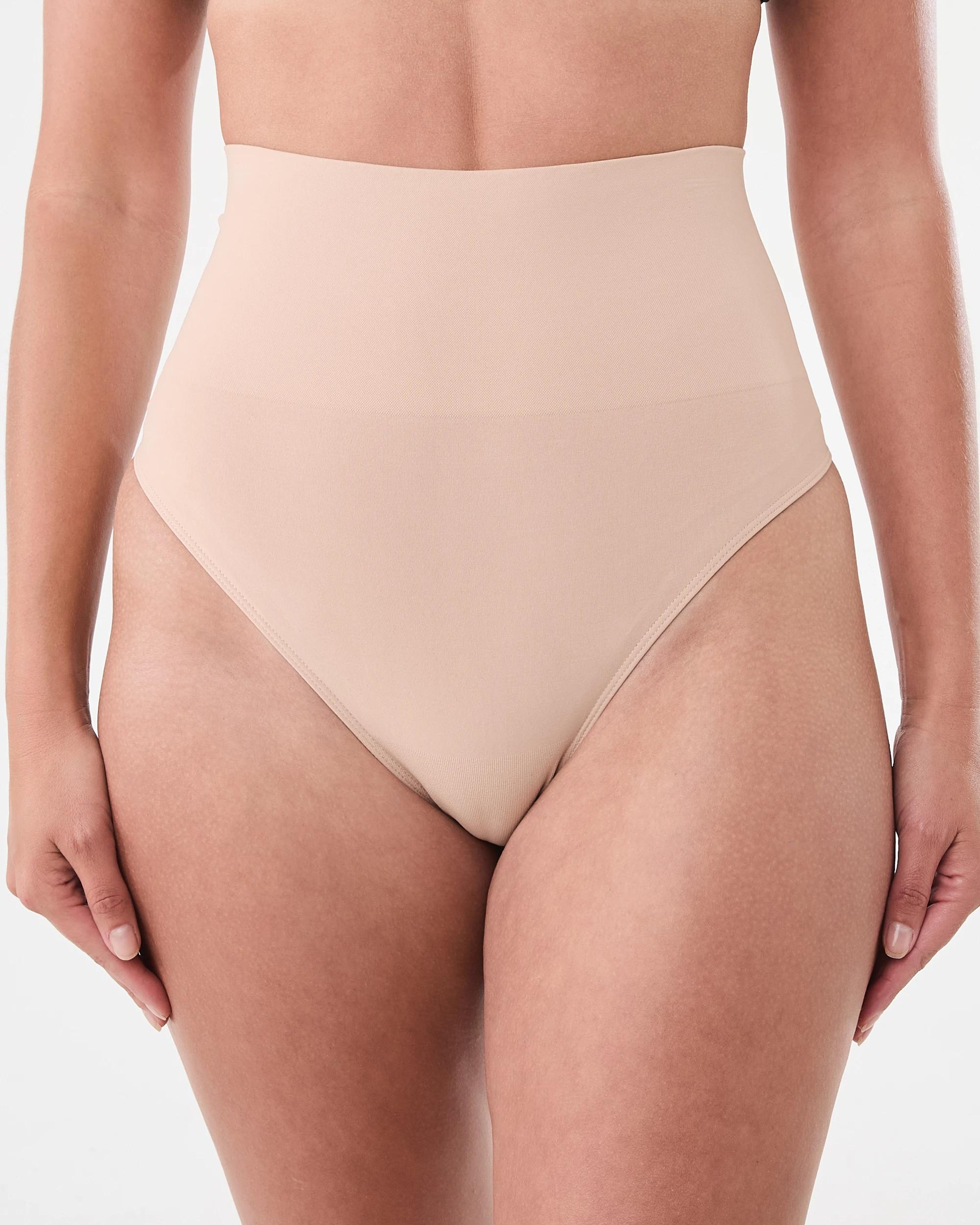 4 2 Pack Smoothing G-String Briefs Blk Ssb, 4 of 7