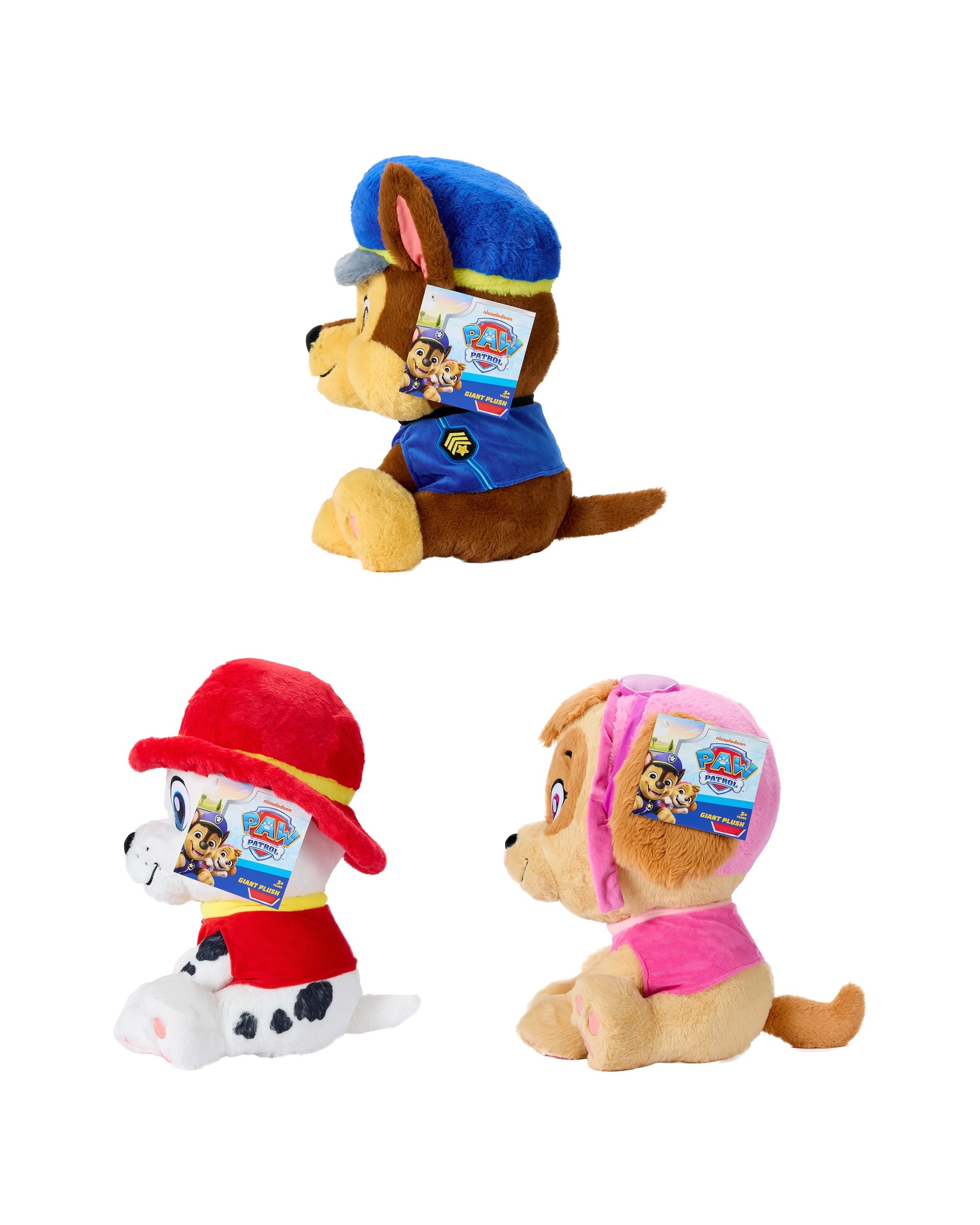 3 Nickelodeon PAW Patrol Giant Plush - Assorted, 3 of 3