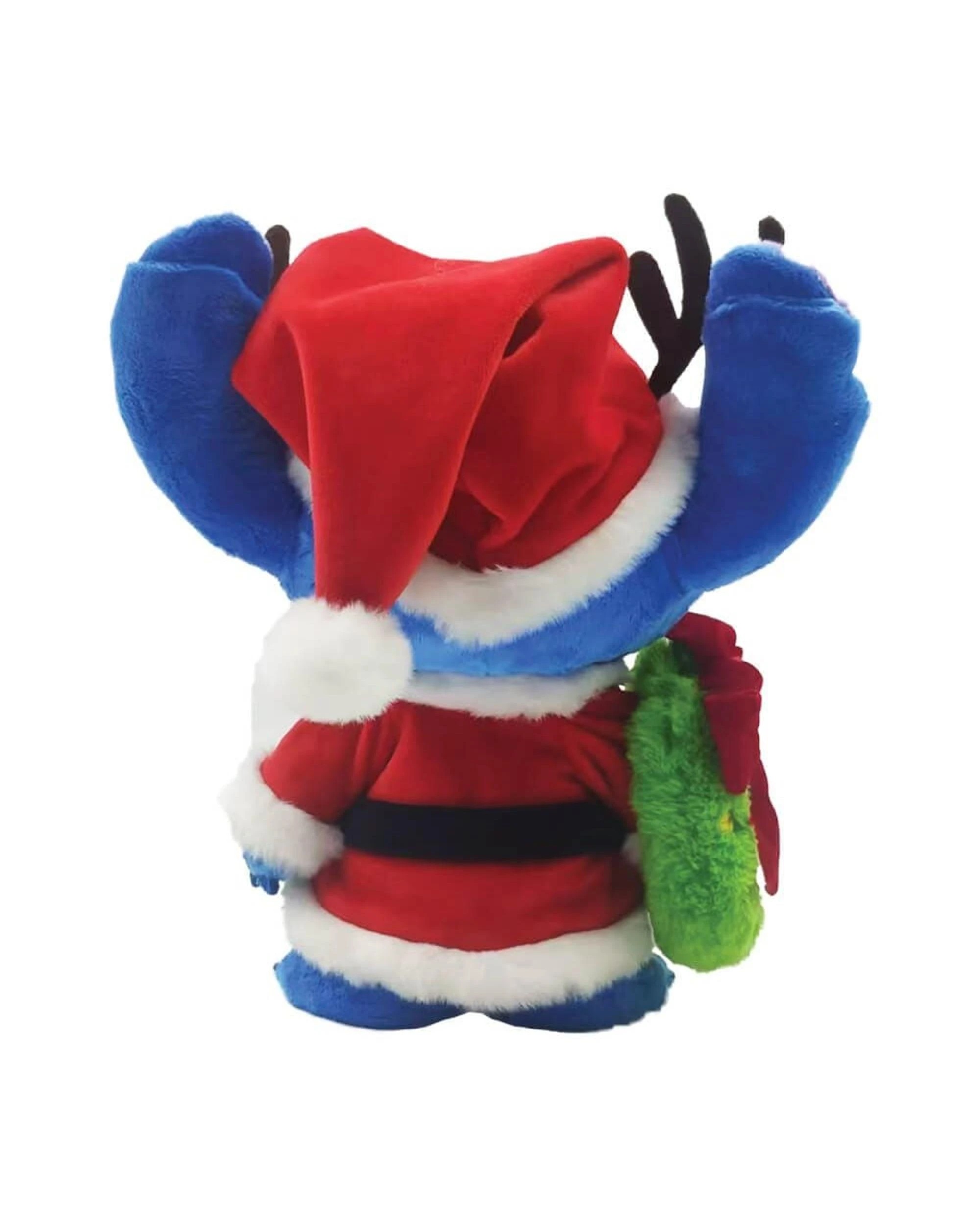 4 Disney Christmas Stitch Furry Santa Figurine, 4 of 4