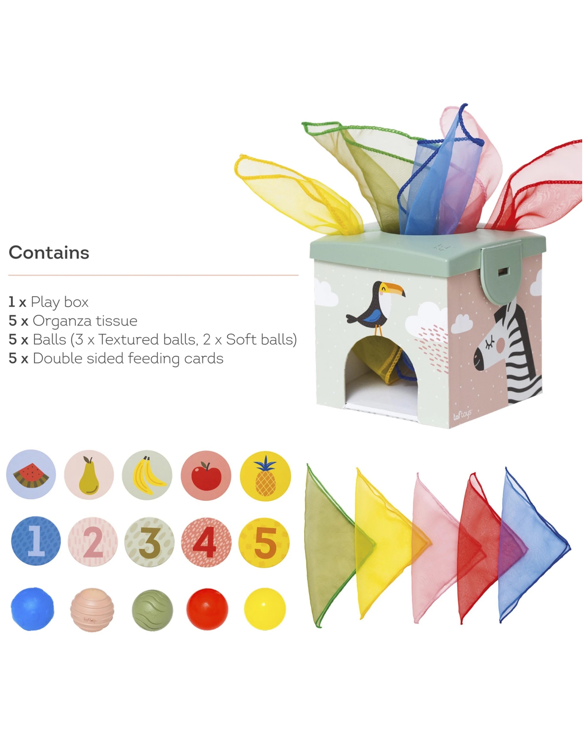 5 Taf Toys Magic Box Interactive Infant Baby Toddler Development Toy Kit 12 Months Plus
 - Multi, 5 of 8